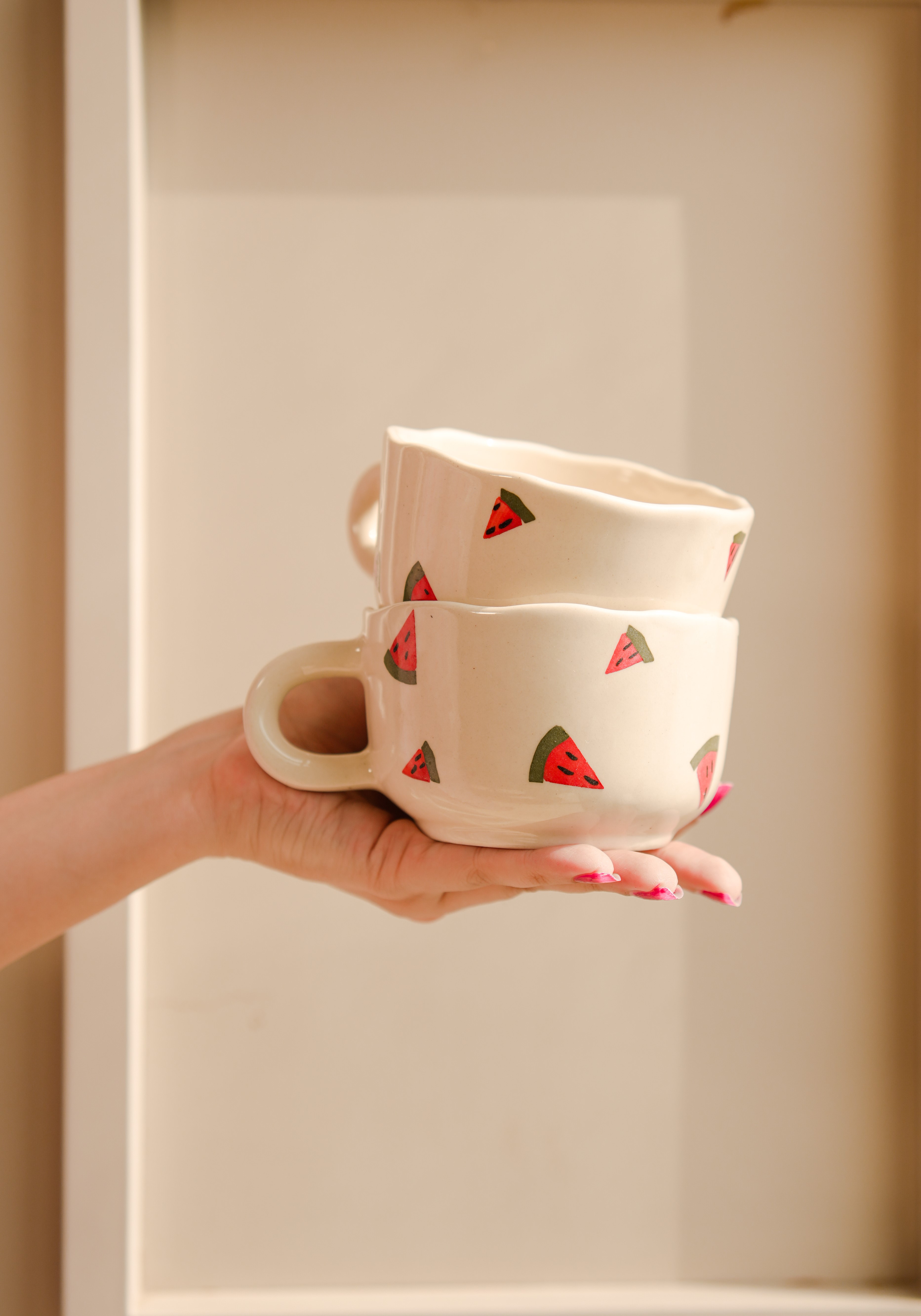 Watermelon Cups-Set of 2