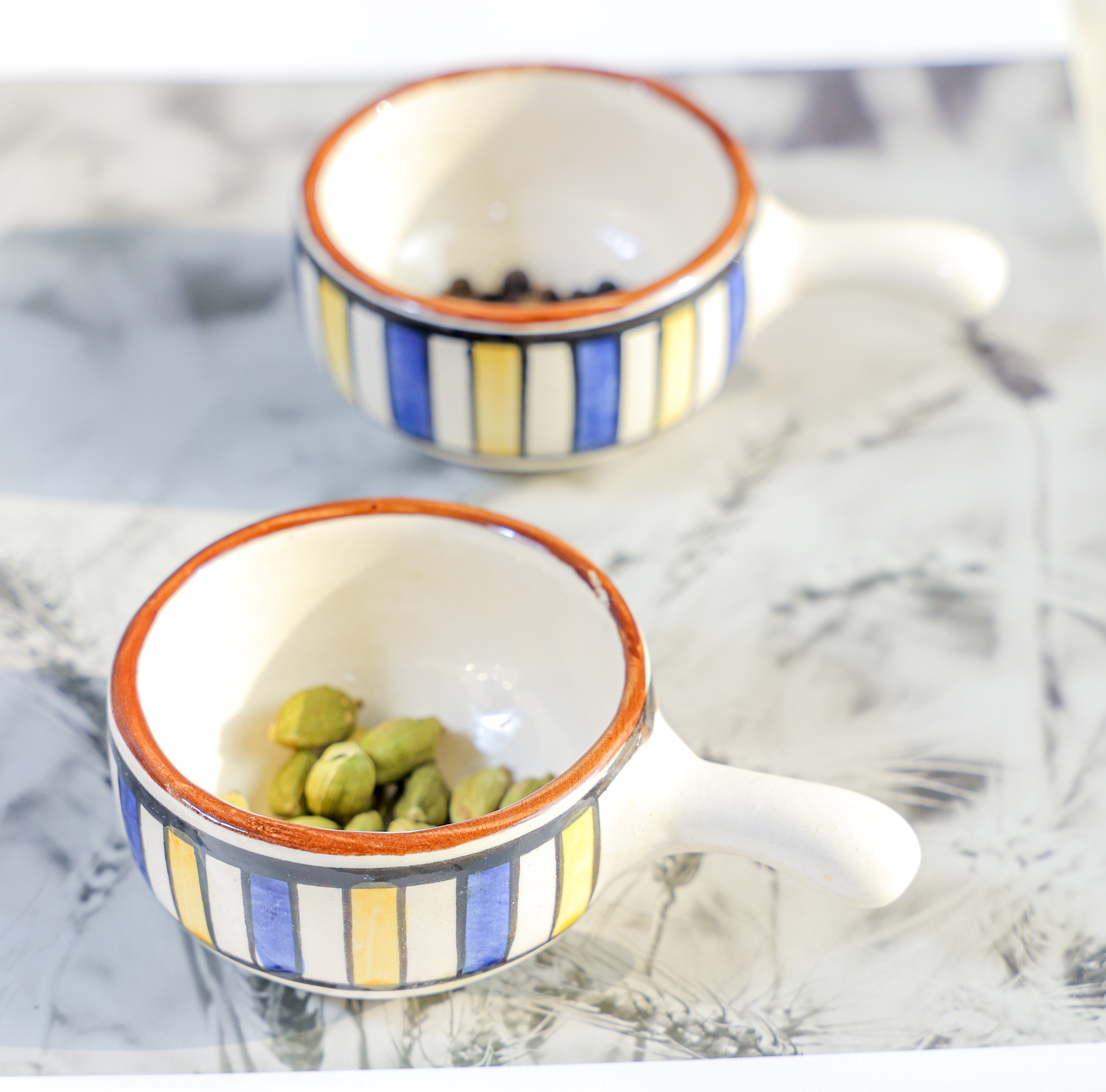 Mini Chutney Bowl | Set of 2 | Multicolour