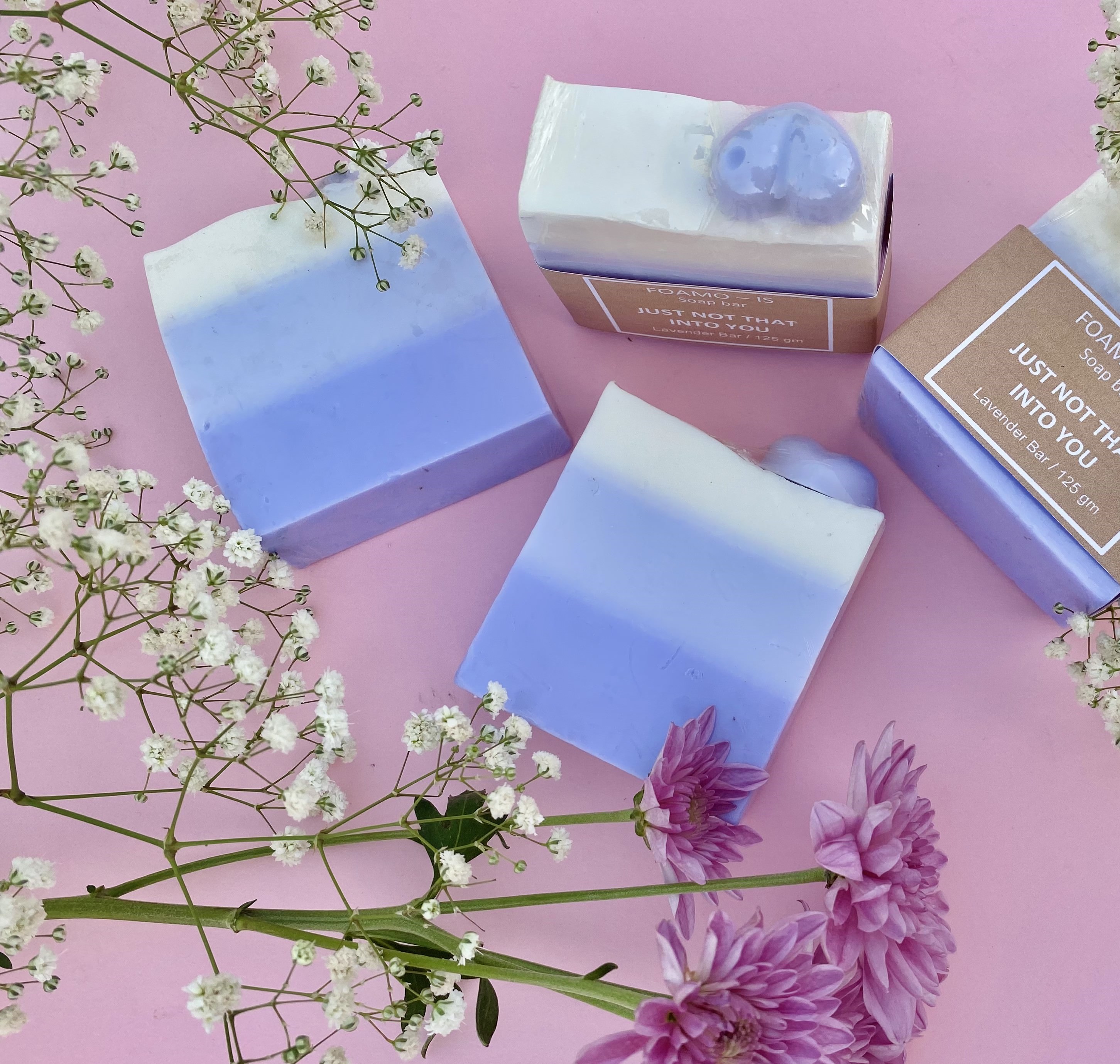  Just Not That Into You Lavender Soap Bar | Handmade (Single Piece)