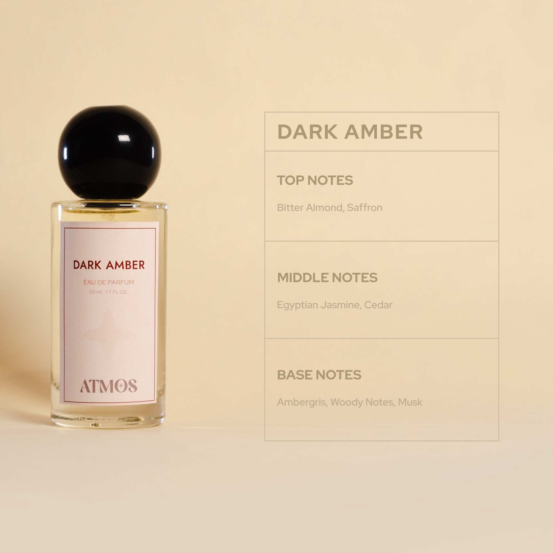 Dark Amber Body Perfume | Unisex thumbnail 3