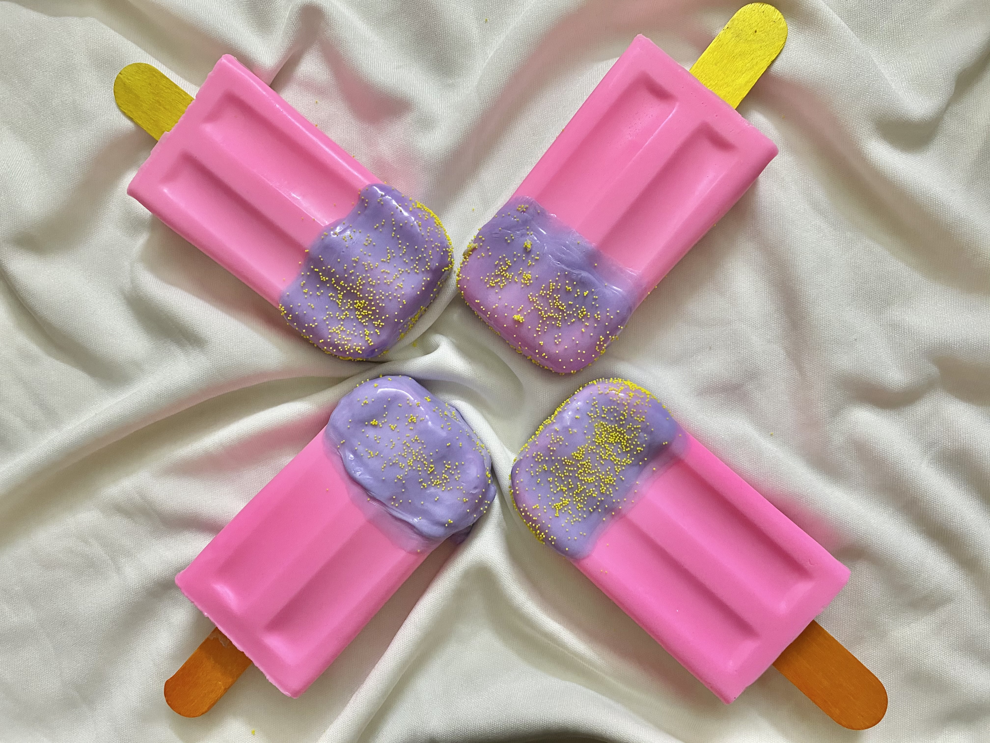 The Bold Type Popsicle Soap Bar | Bubblegum Flavour | Dessert Soap | Handmade (Single Piece)