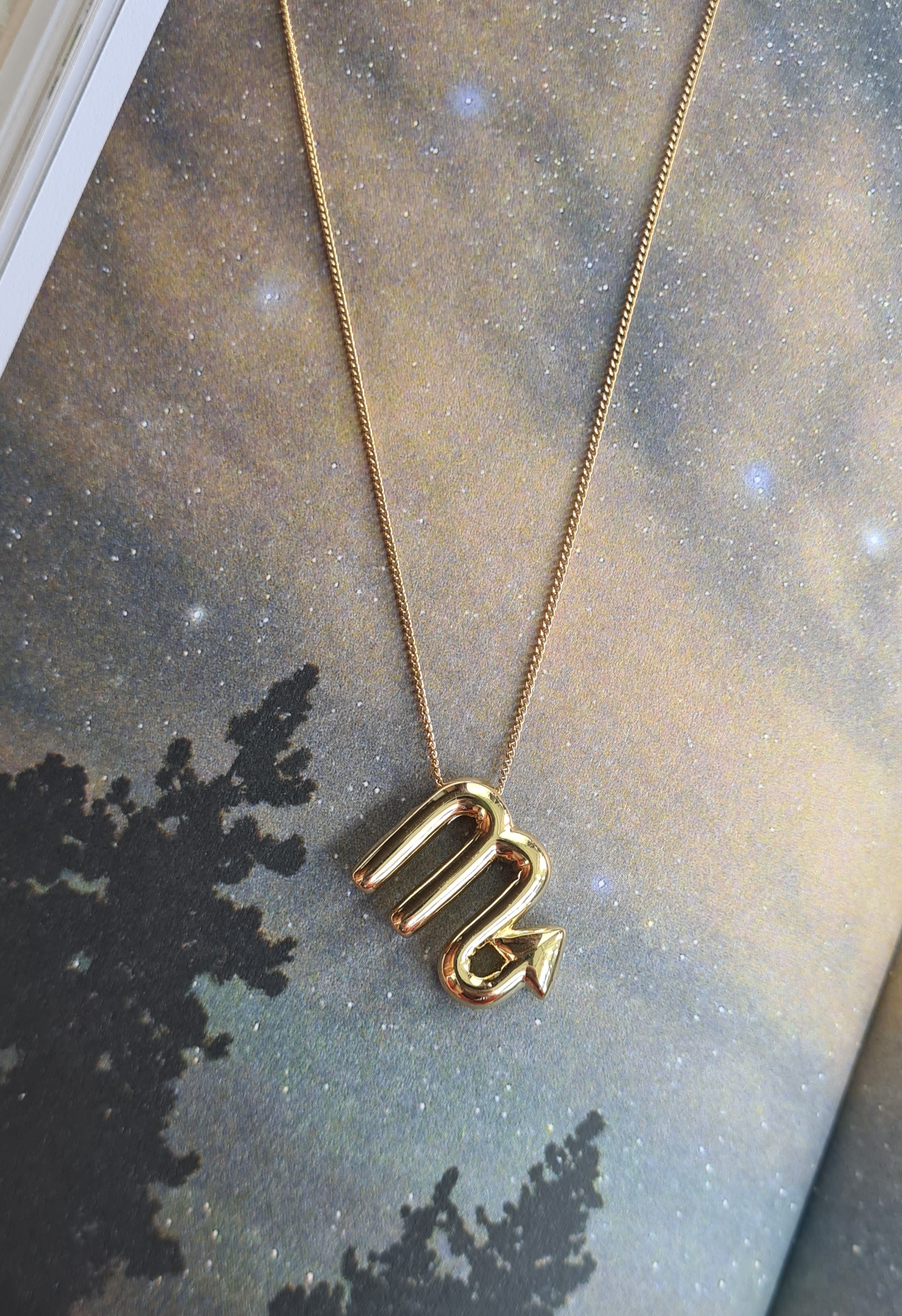 Zodiac Necklace | 18k Gold Plated