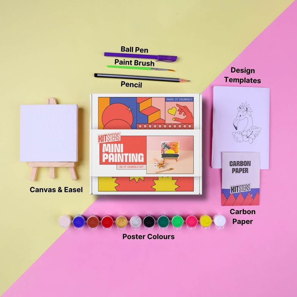 DIY Mini Painting Kit - alternate view