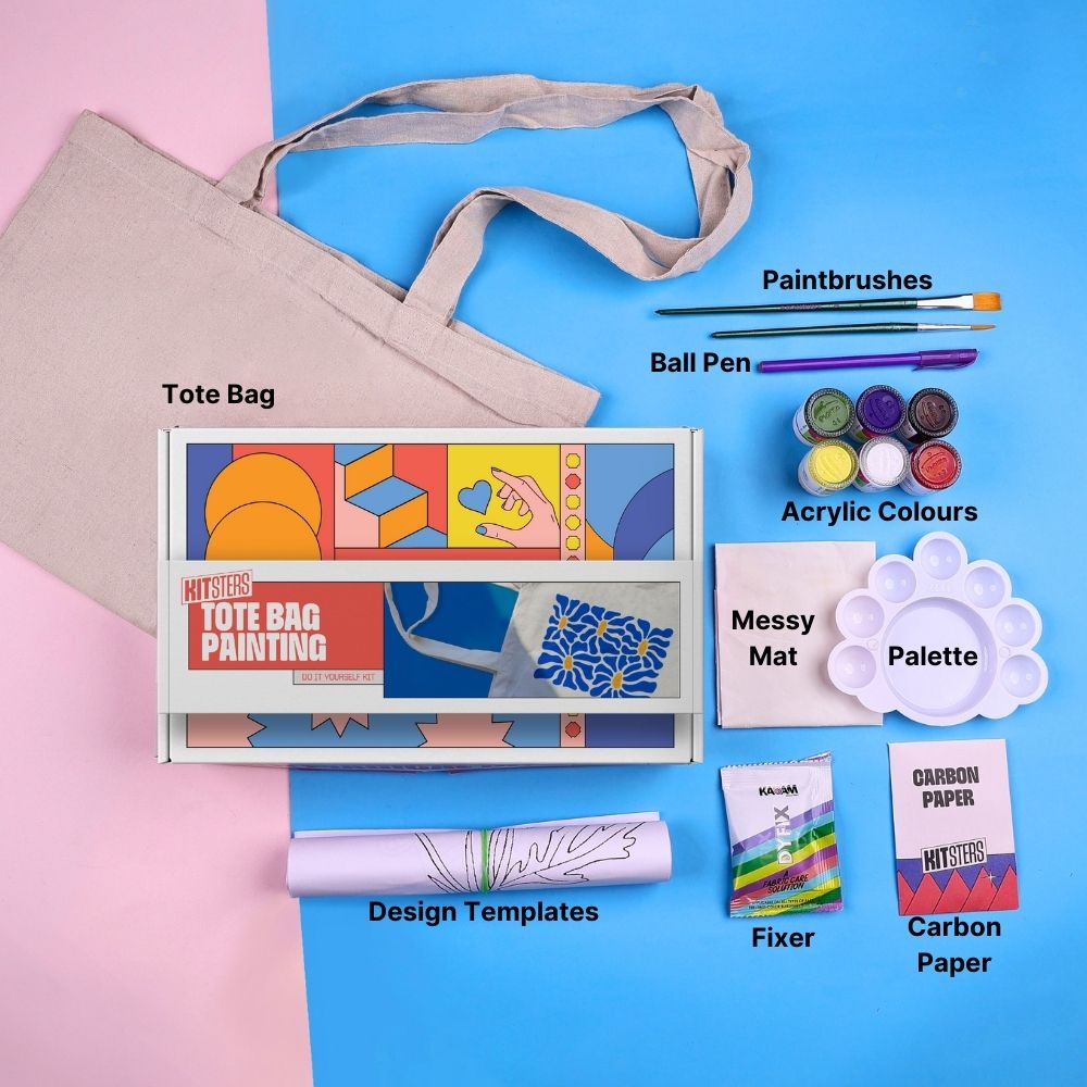 DIY Tote Bag Painting Kit - alternate view