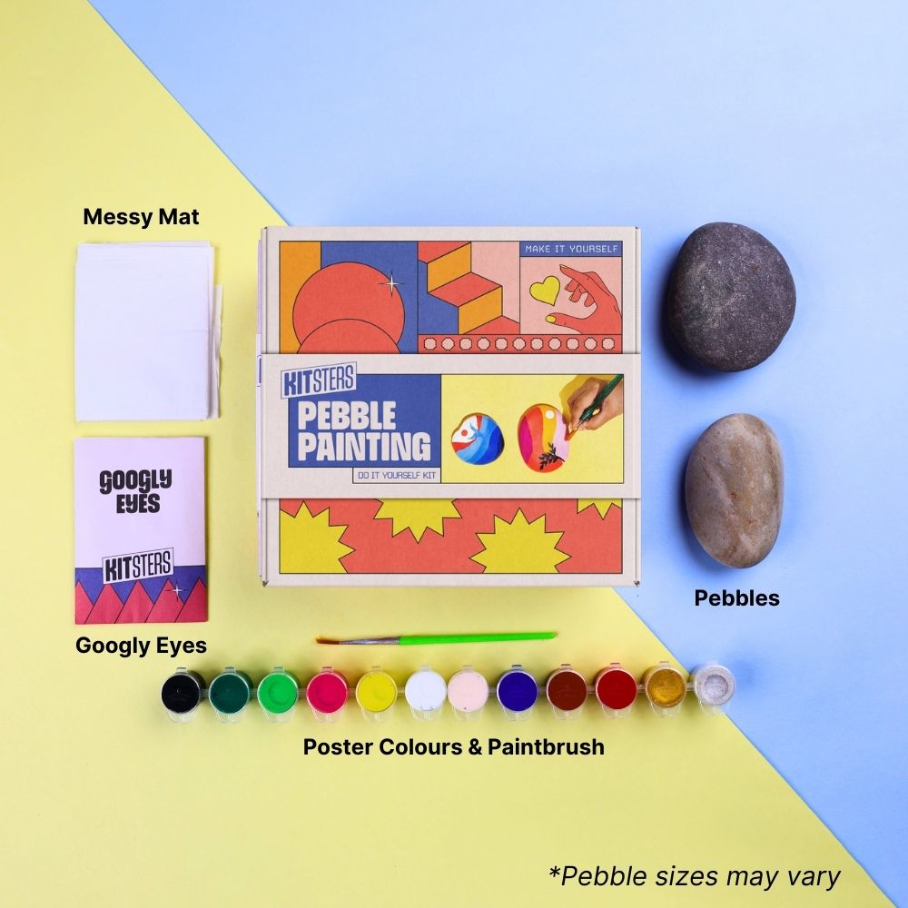 DIY Pebble Painting Kit - alternate view