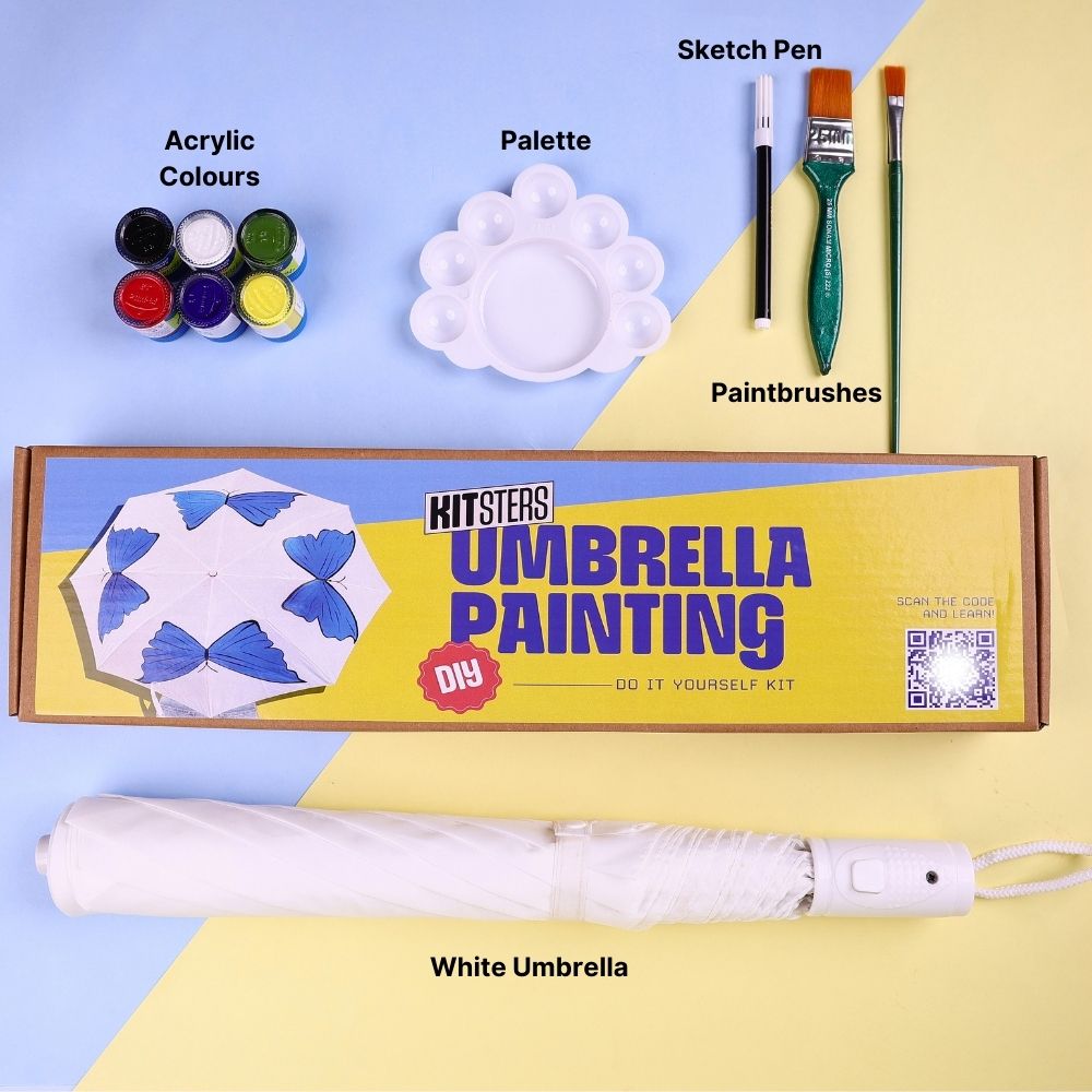 DIY Umbrella Painting Kit - alternate view