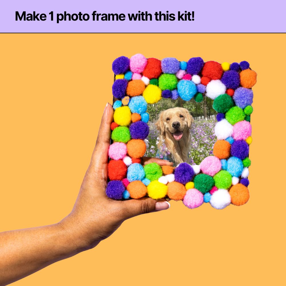 DIY Pom Pom Photo Frame Kit thumbnail 3