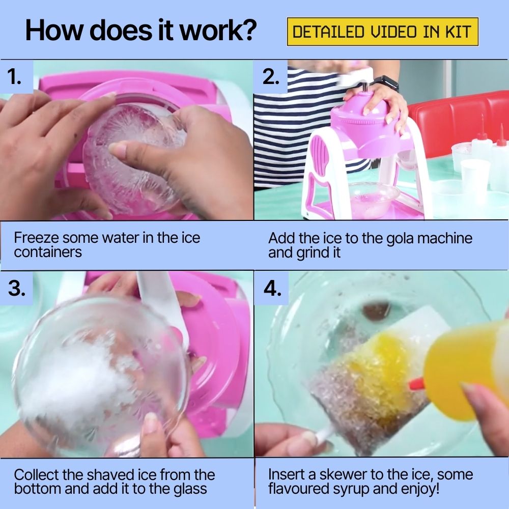 DIY Ice Gola Kit | Hygienic At Home Gola thumbnail 3