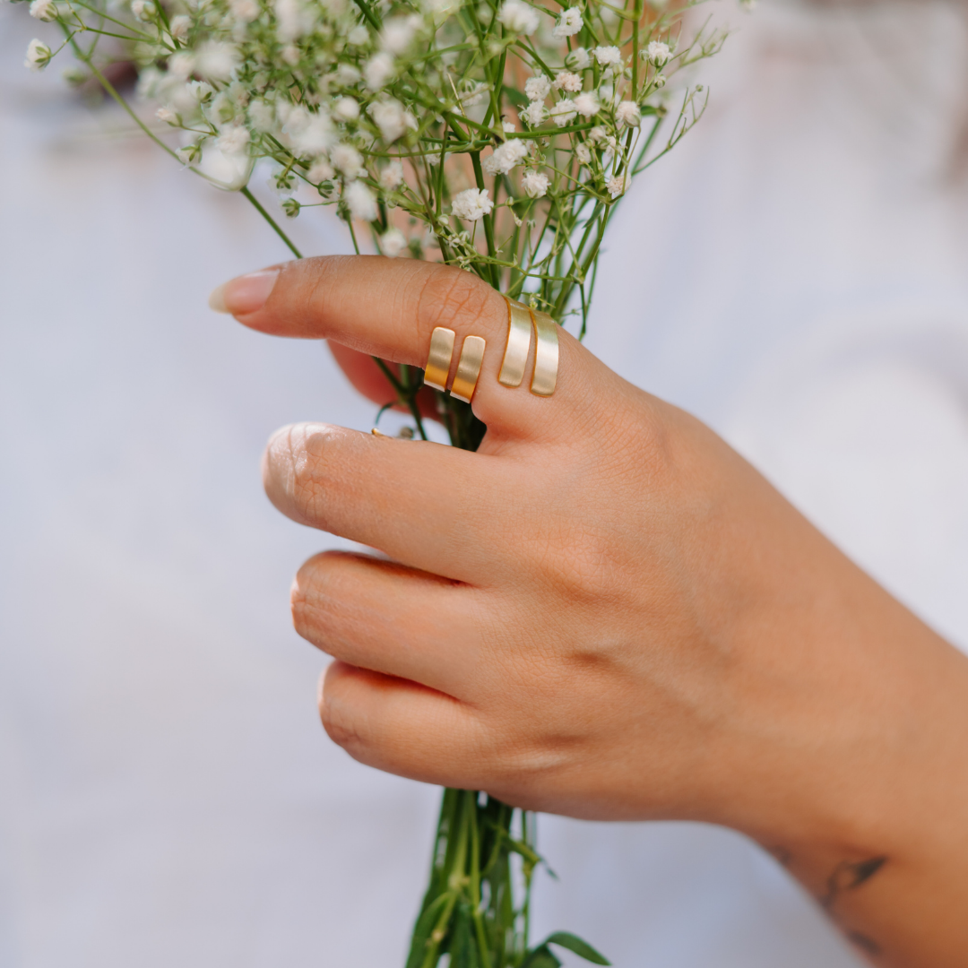 Trudy Wrap Ring | 18k Gold Plated