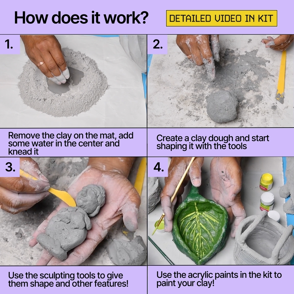 DIY Clay Sculpting Kit thumbnail 5