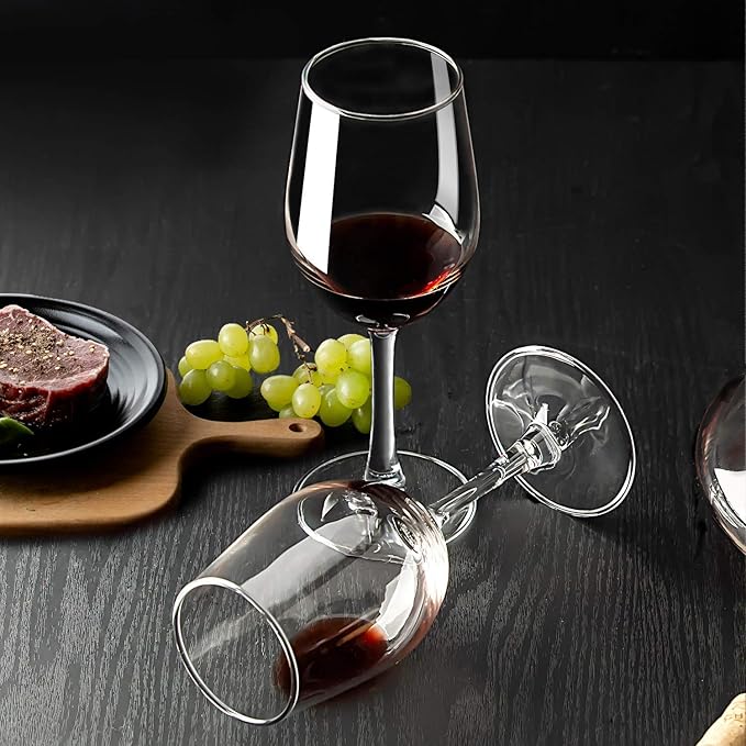 Wine Glasses - Set of 2 | 310 ml | Clear - alternate view