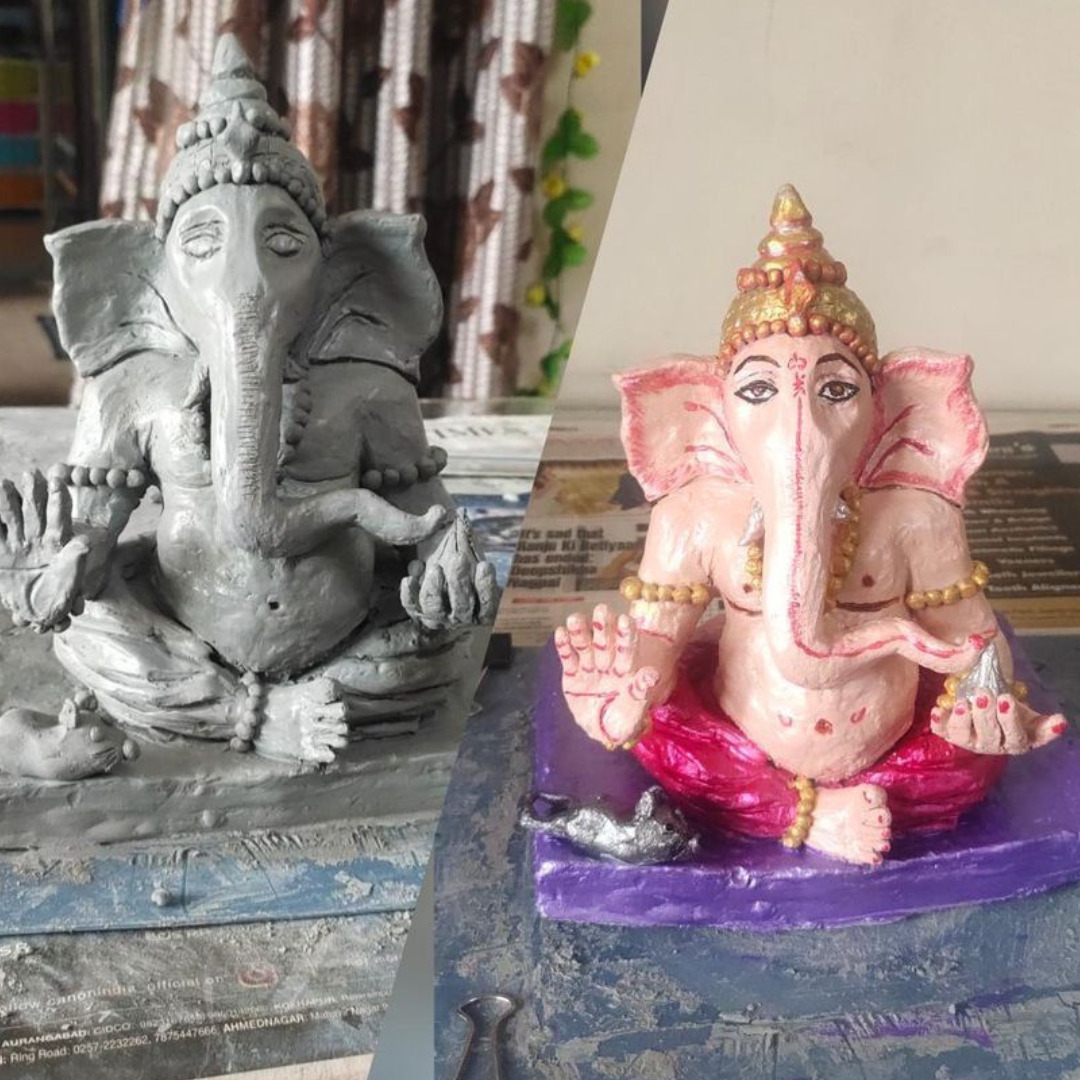 DIY Shadu Mati Ganpati Clay Kit thumbnail 7