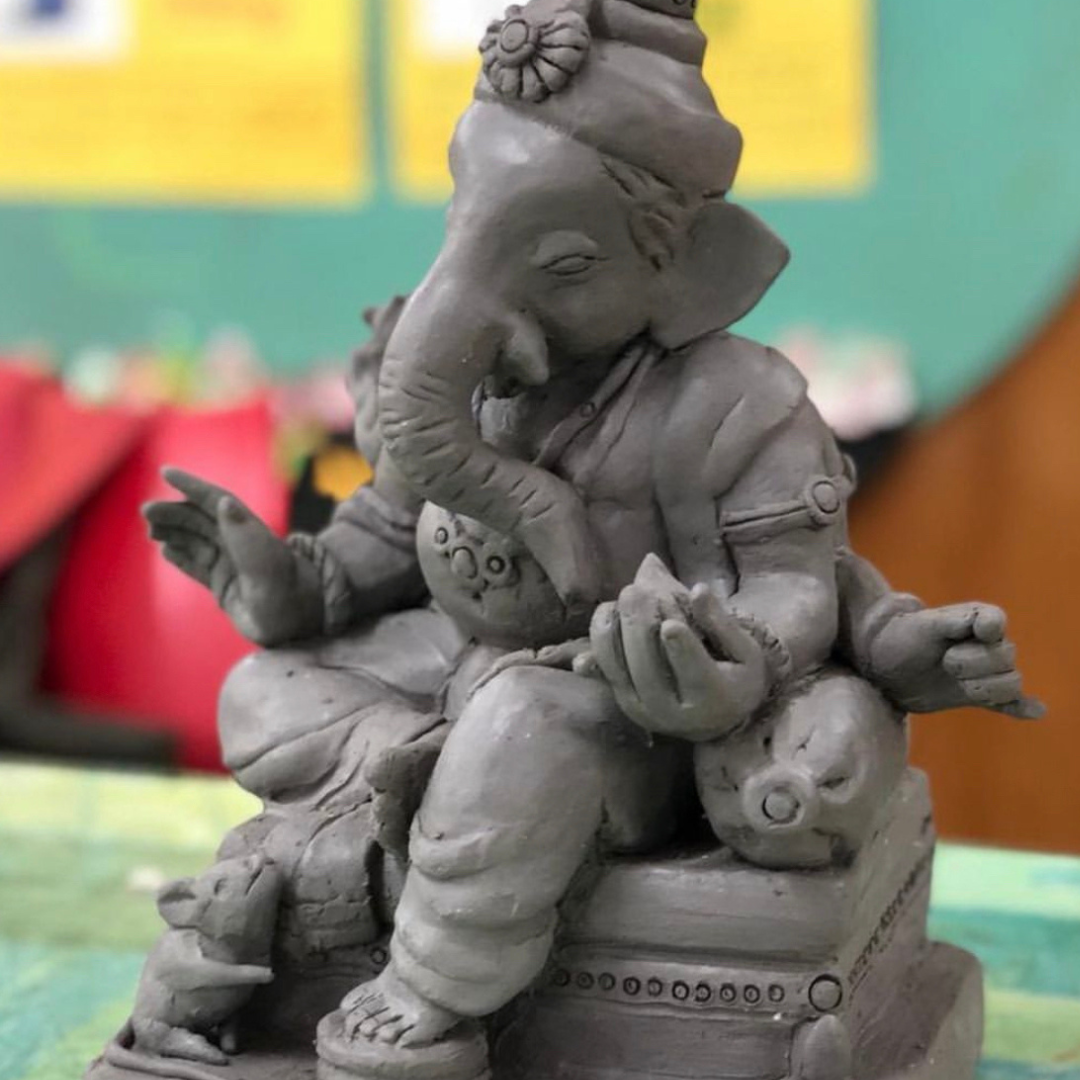 DIY Shadu Mati Ganpati Clay Kit thumbnail 8