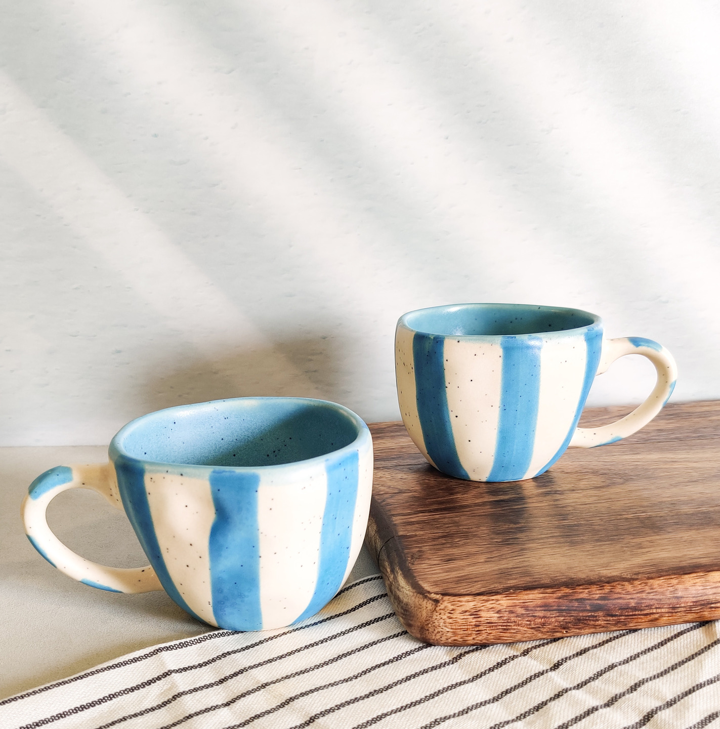 Tango Stripe Broad Coffee Mug - Set of 2