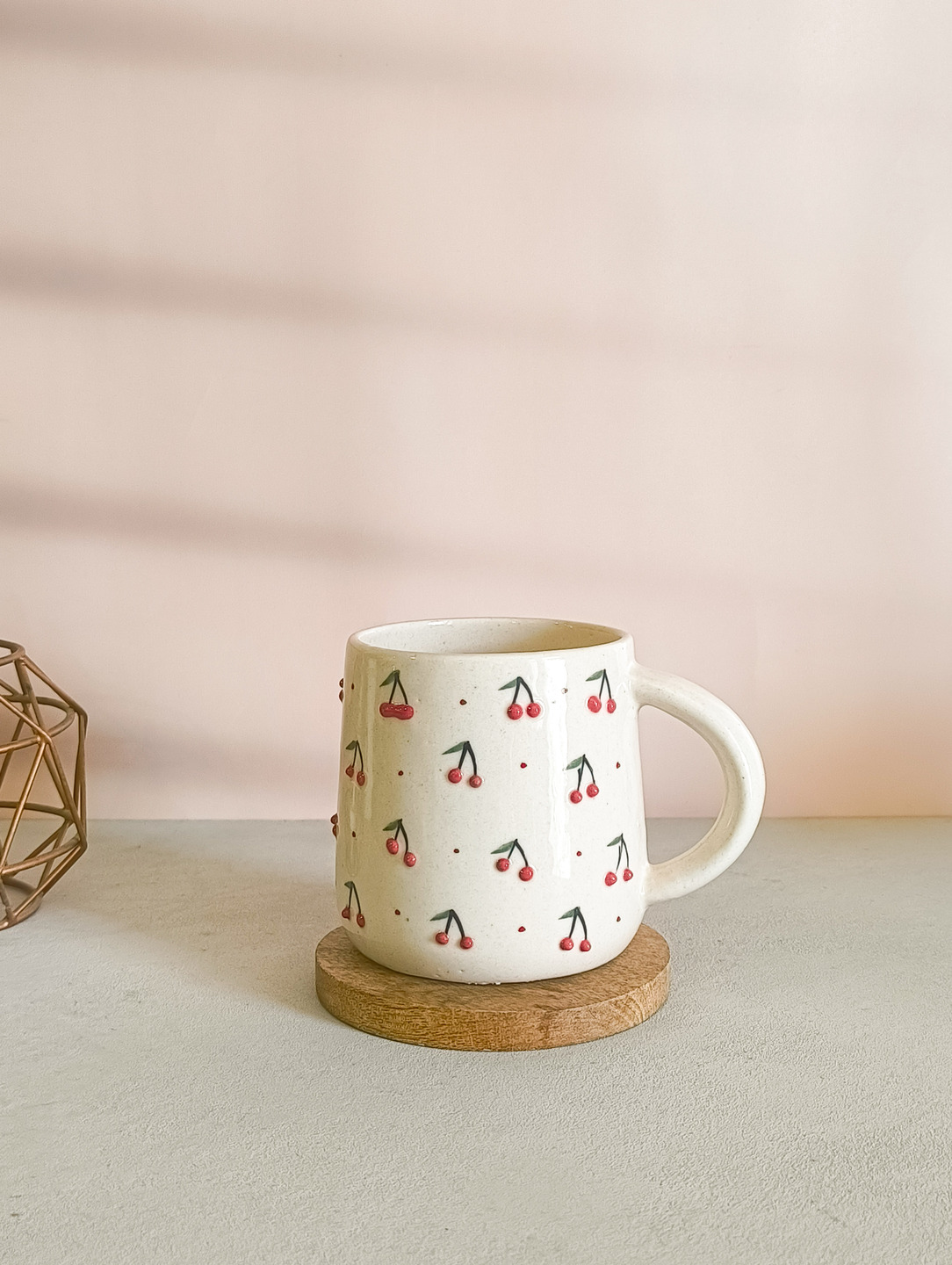 Mugs of Joy | 3D Cherry Coffee Mug | Set of 2 thumbnail 3