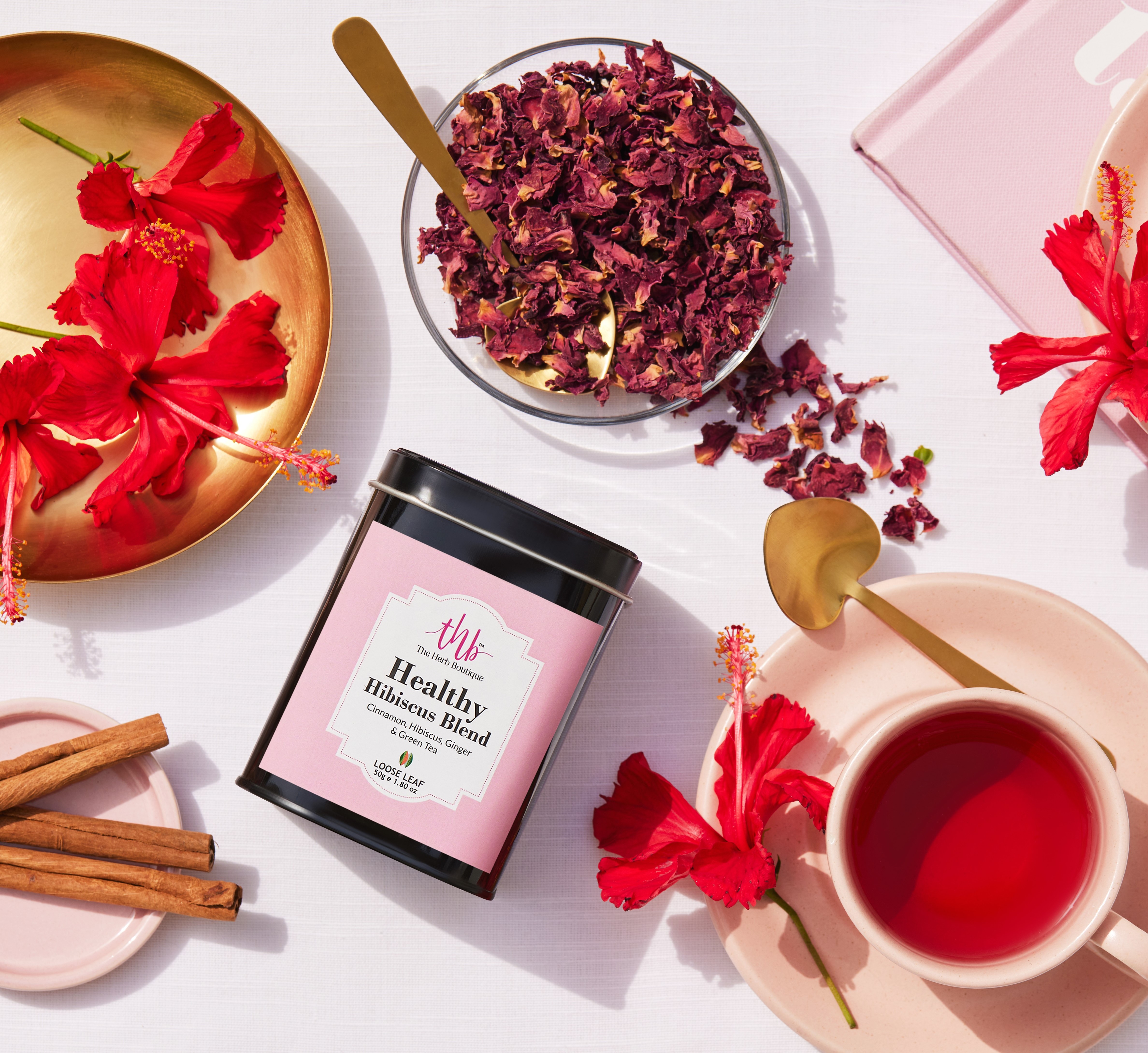 Healthy Hibiscus Blend Tea | 50 gms