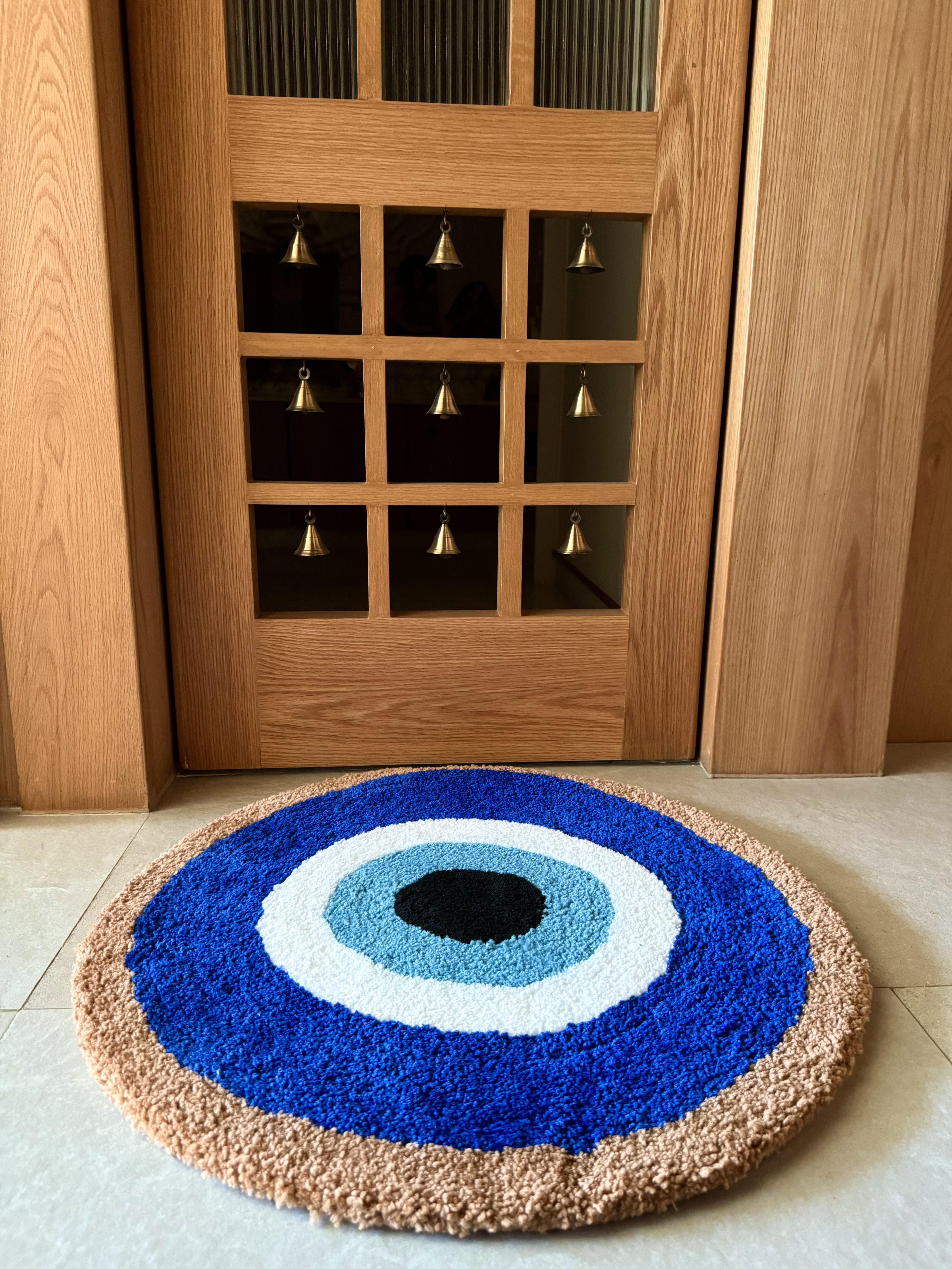 Evil Eye Rug | 100% Premium Microfibre thumbnail 3