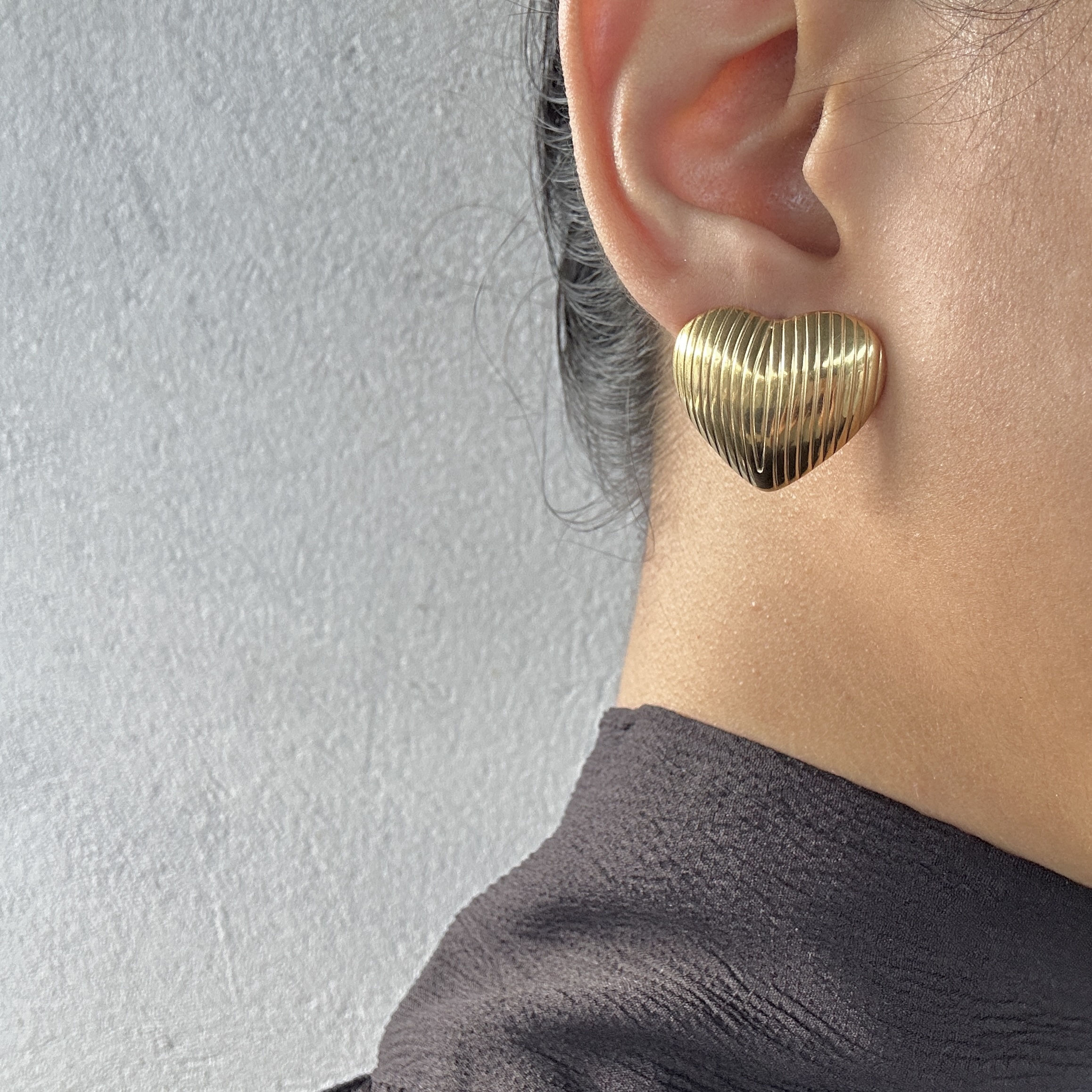 Whisper Earrings | 18k Gold Plated | Anti tarnish | Everyday Jewellery