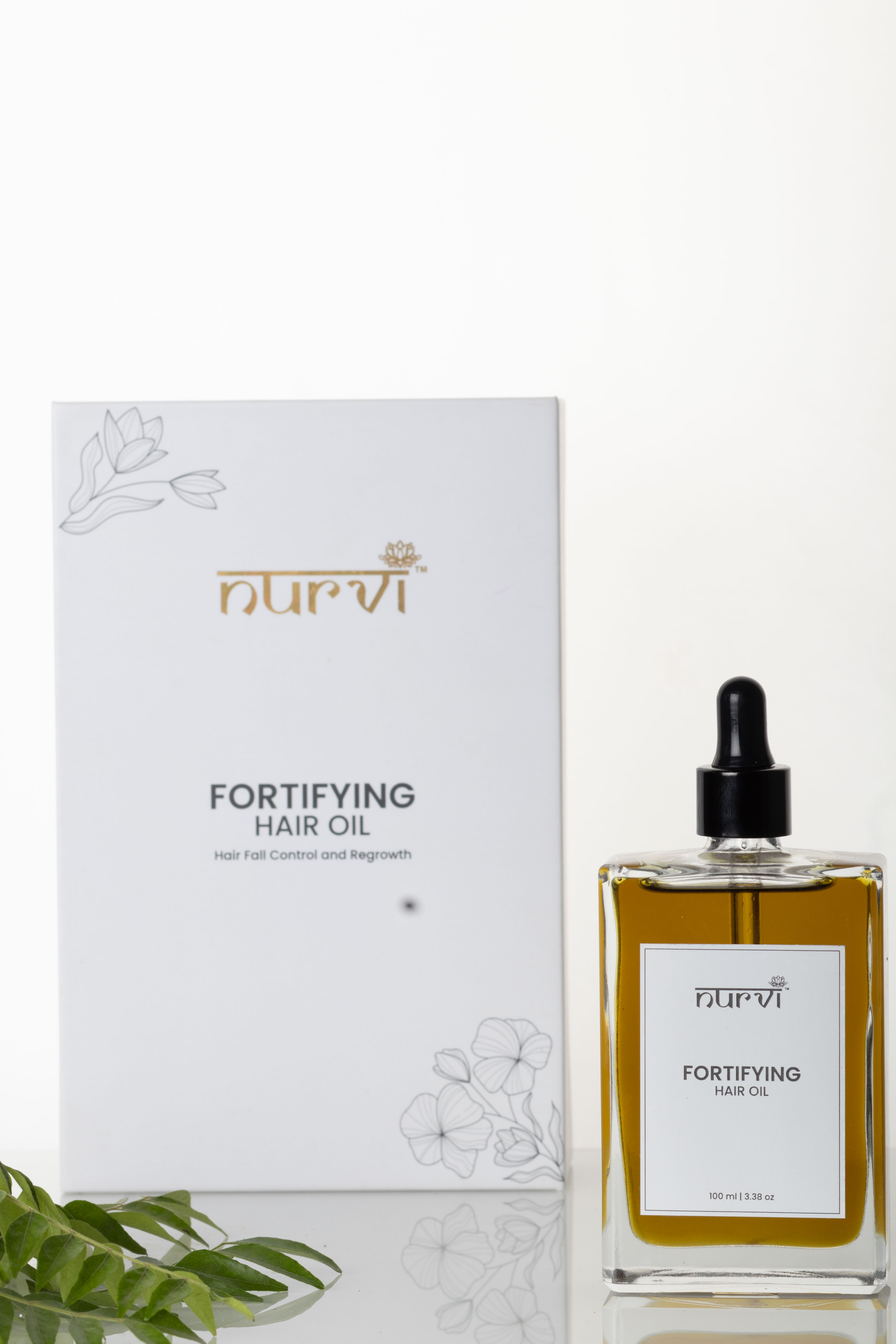 Fortifying Hair Oil | Ayurvedic Nutrients | For Hair Growth & Shine thumbnail 2