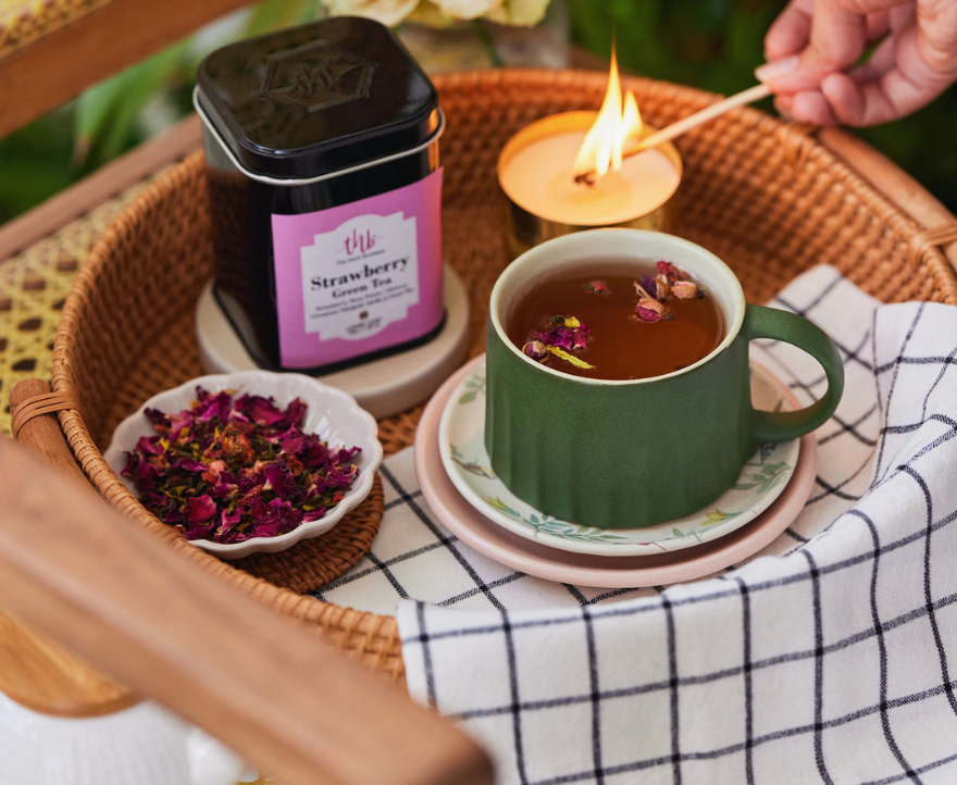 Strawberry Green Tea | 50 gms