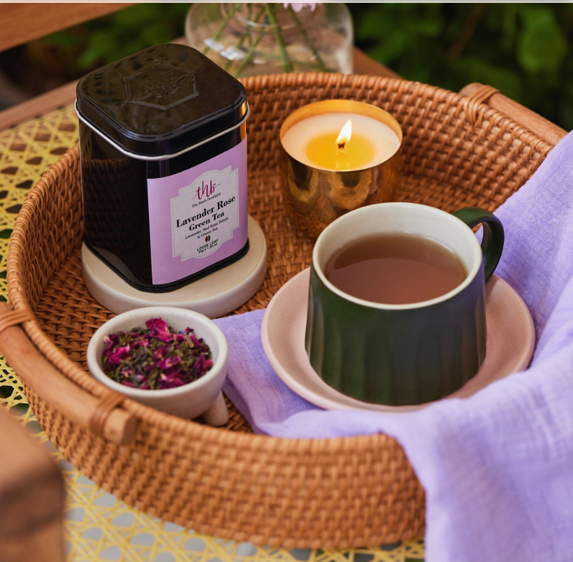 Lavender Rose Green Tea | 50 gms