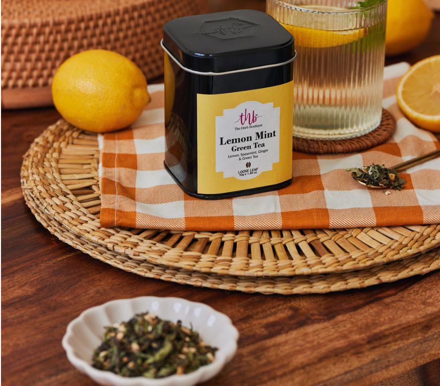 Lemon Mint Green Tea | 50 gms
