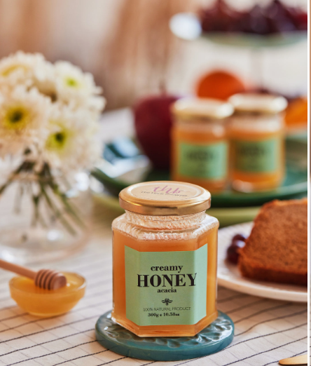 Creamy Acacia Honey | 300 gms | Weight Management
