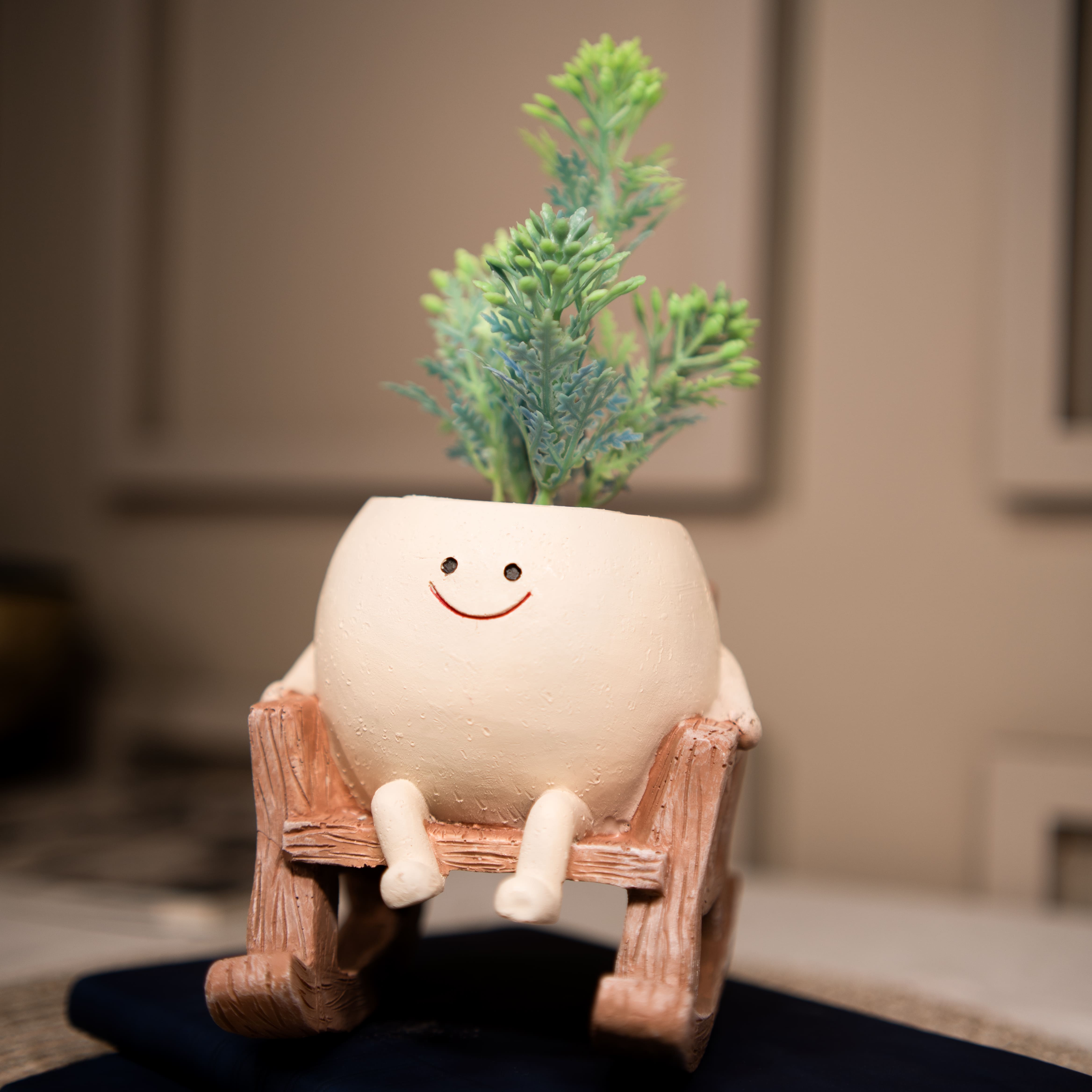 Smiley Swing on Chair Planter | Vase + Planter