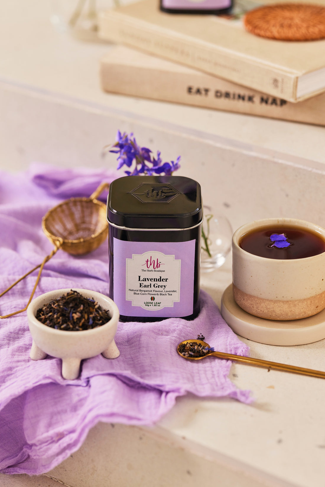 Lavender Earl Grey Black Tea | 50 gms - alternate view