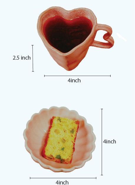 Lovestuck Combo- 1 Cup & 1 Dessert Bowl thumbnail 3