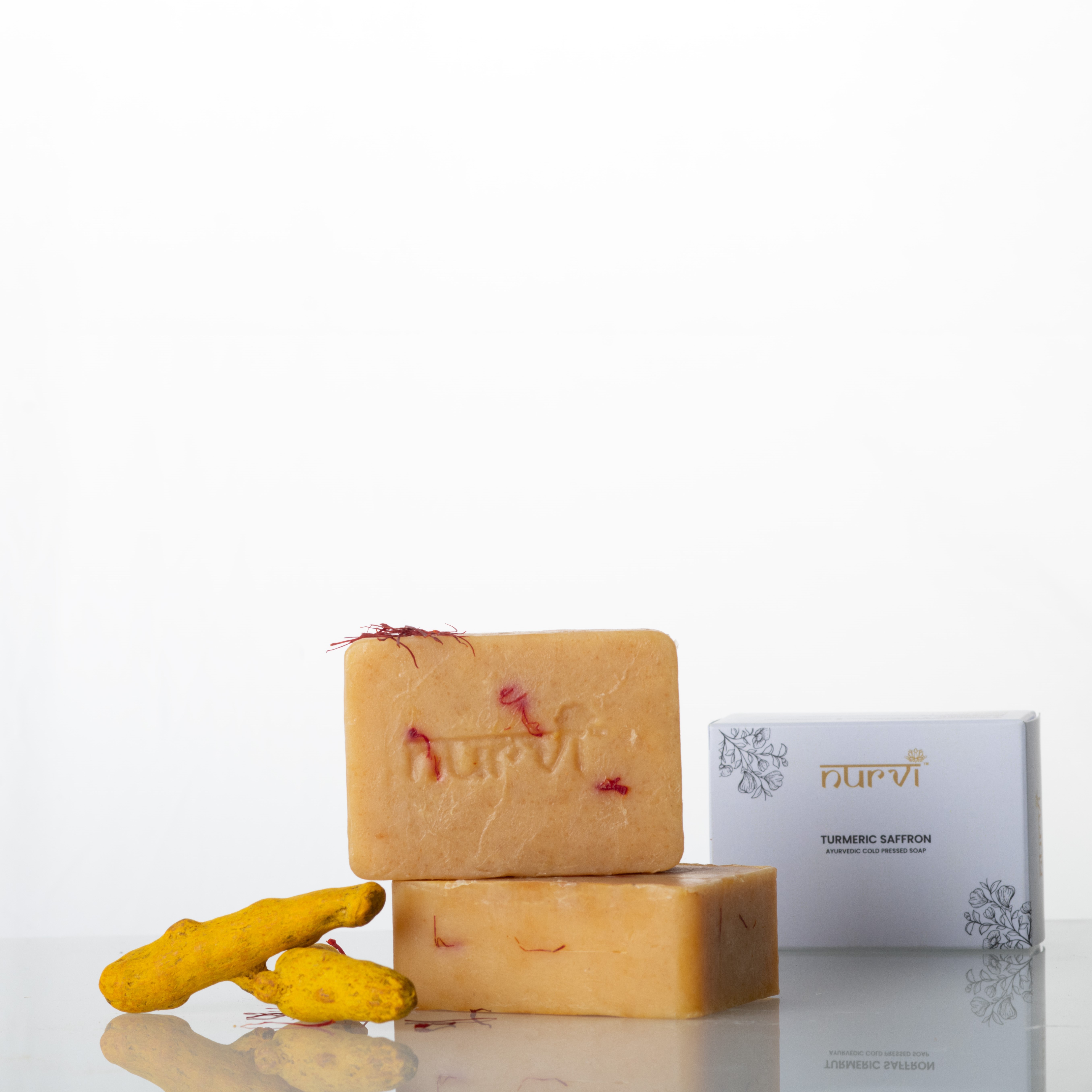 Turmeric & Saffron Cold Pressed Soap | Reduces Inflammation