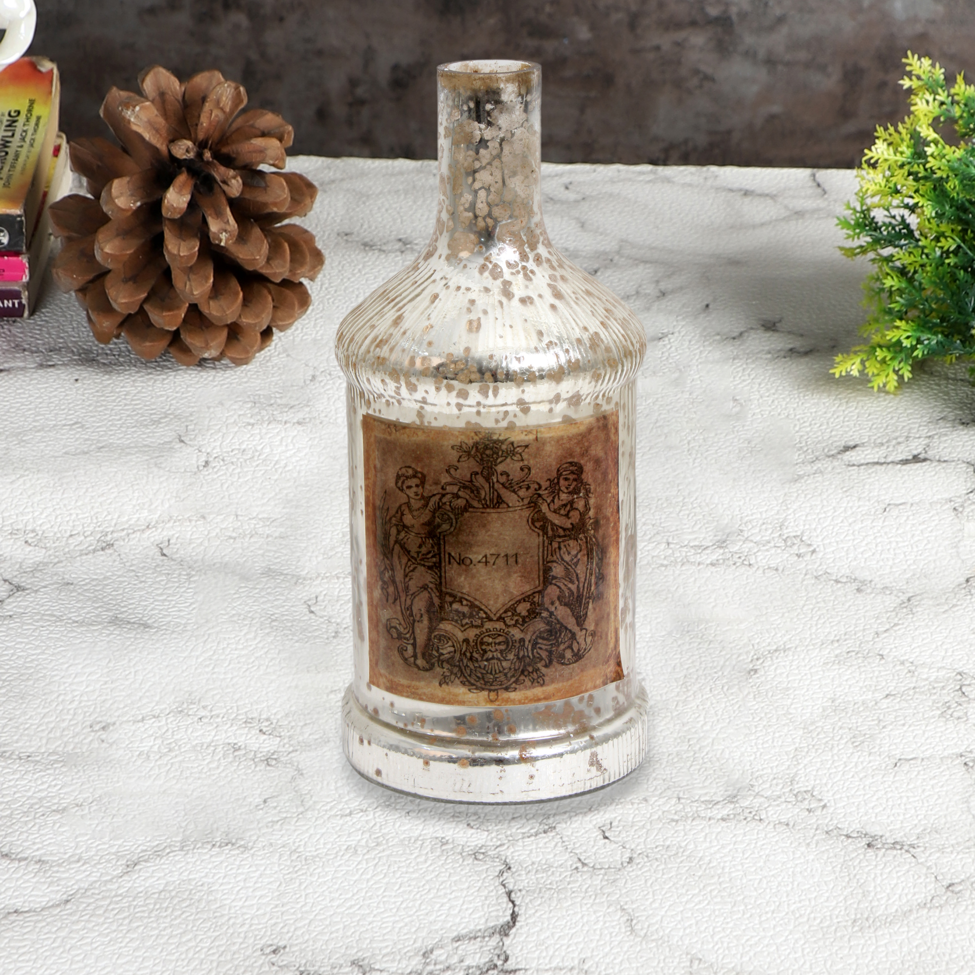Antique Glass Legacy Cylindrical Vase