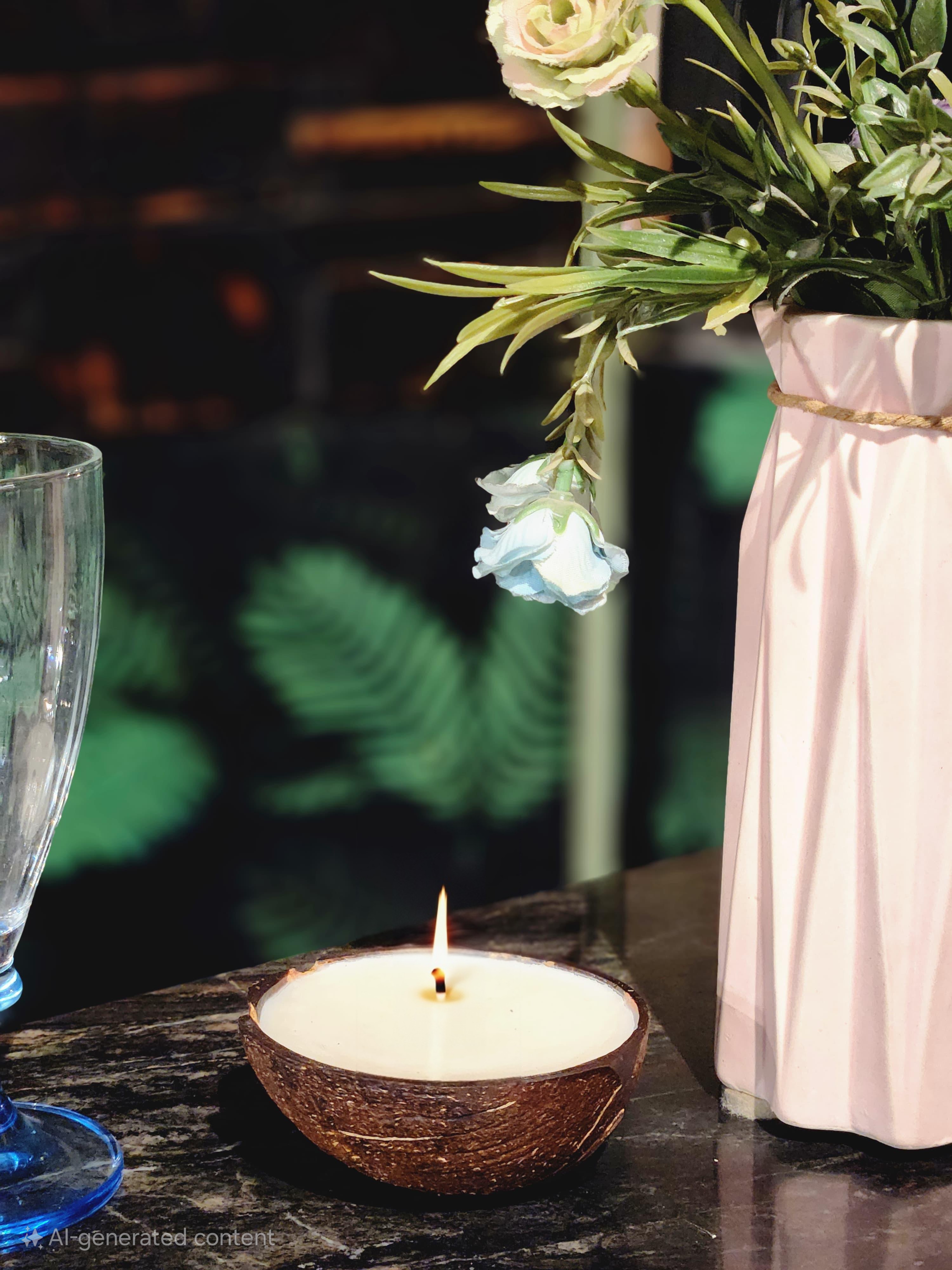 Narangi Nariyal Candle | Fresh Orange Fragrance | 100% Soy Wax