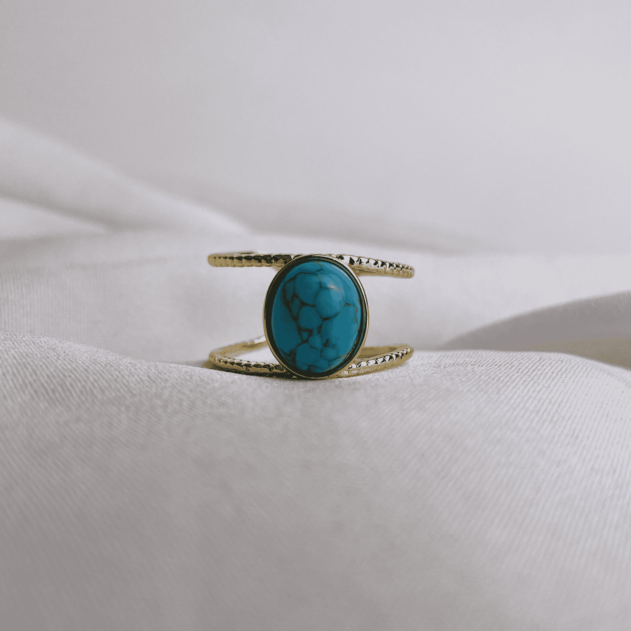 Azure Aura Ring