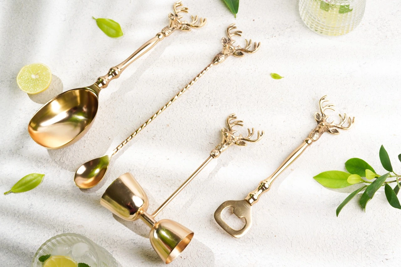 Saarang Bar Set - Gold