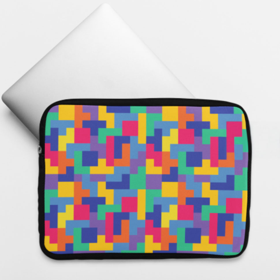 Colourful Bricks Laptop Sleeve