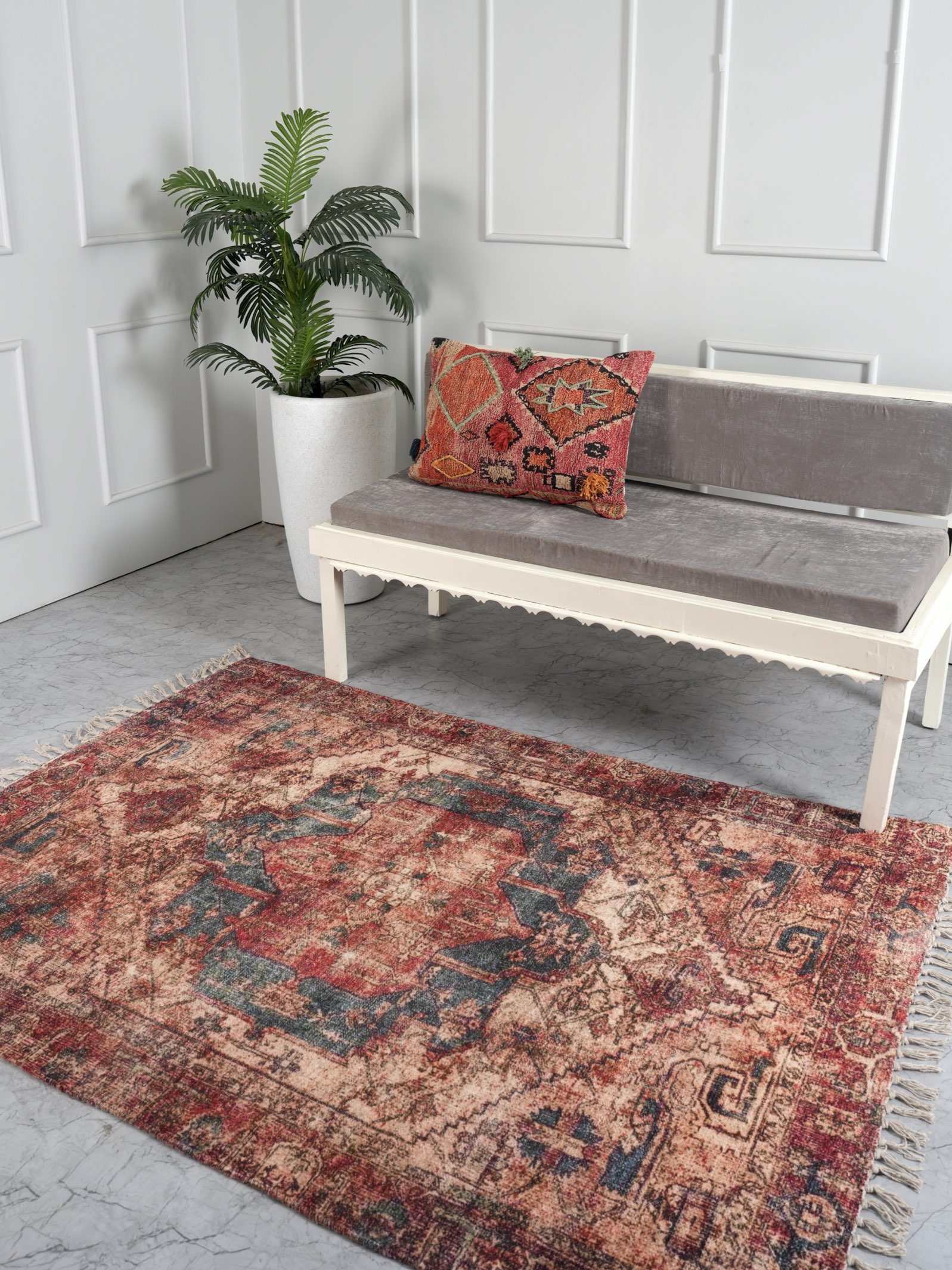 Ruby Rose Printed 
Chenille Rug