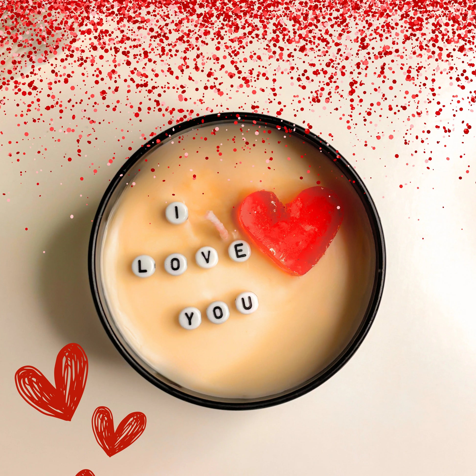 Secret Message Candle | I Love You