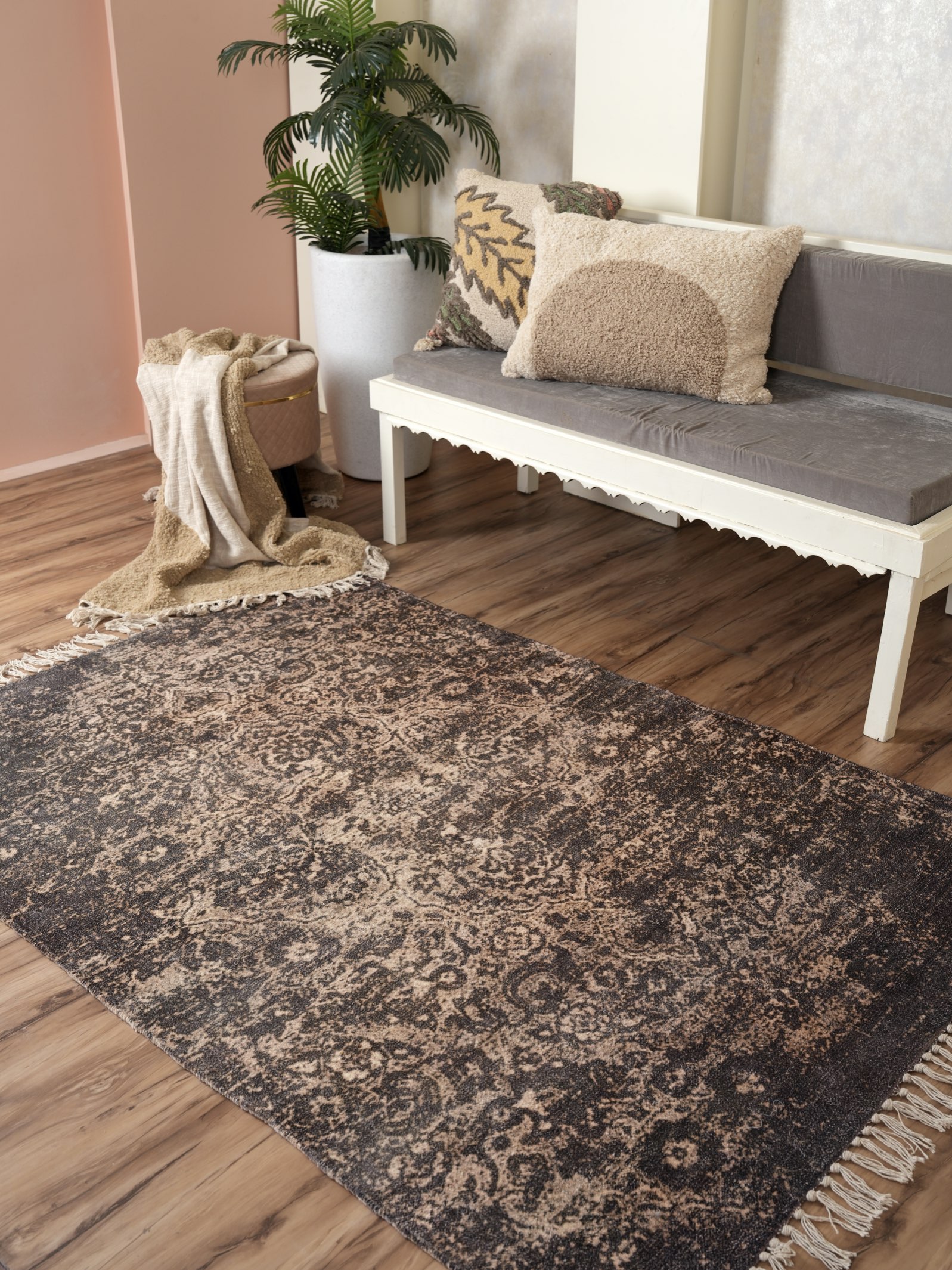 Vintage Vista Printed Chenille Rug