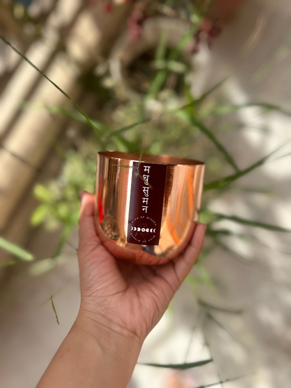 Madhusuman Candle | Wild Honeydew Fragrance | Burn Time 35 Hrs | Calming & Relieves Stress
