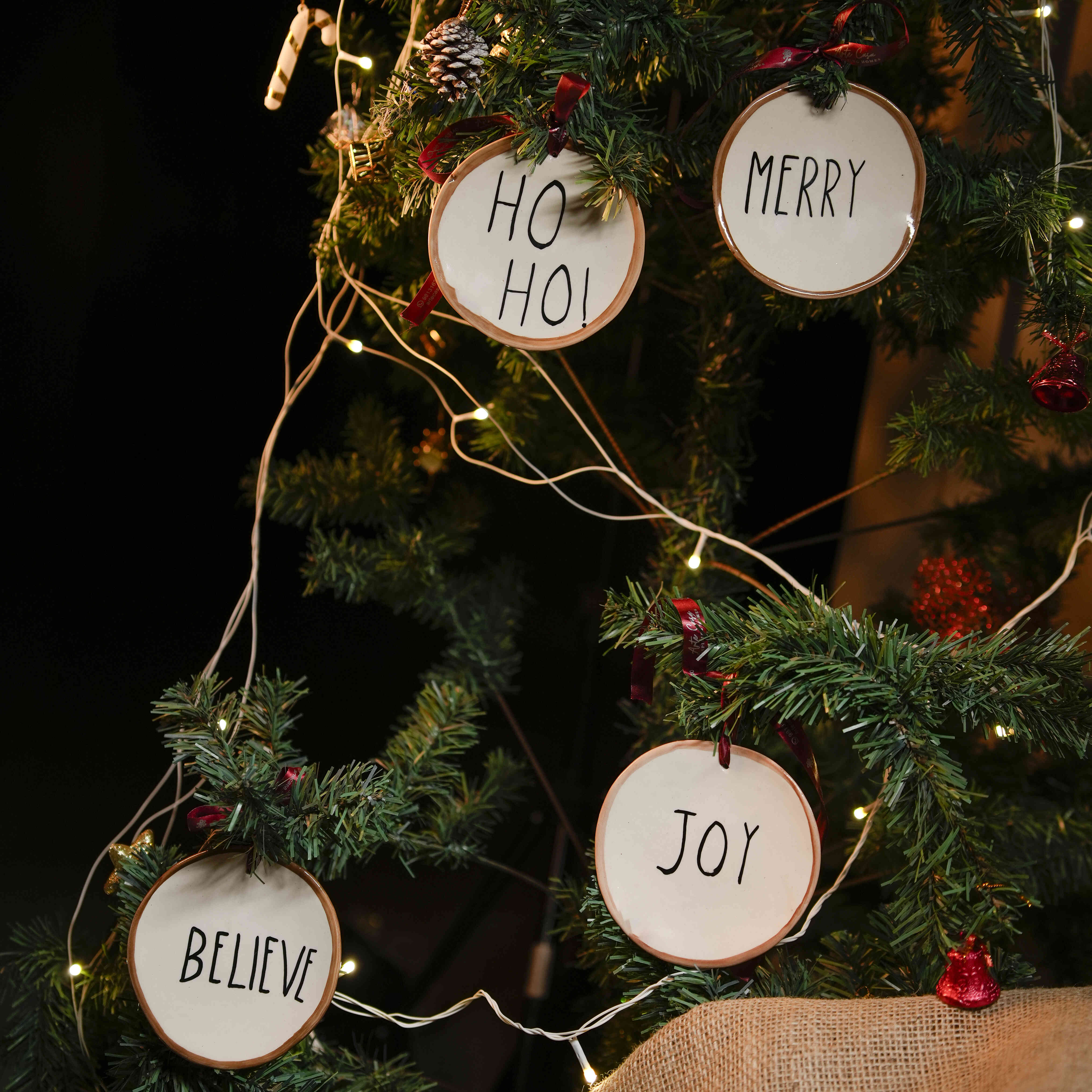 Festive Ornaments | Pack of Four