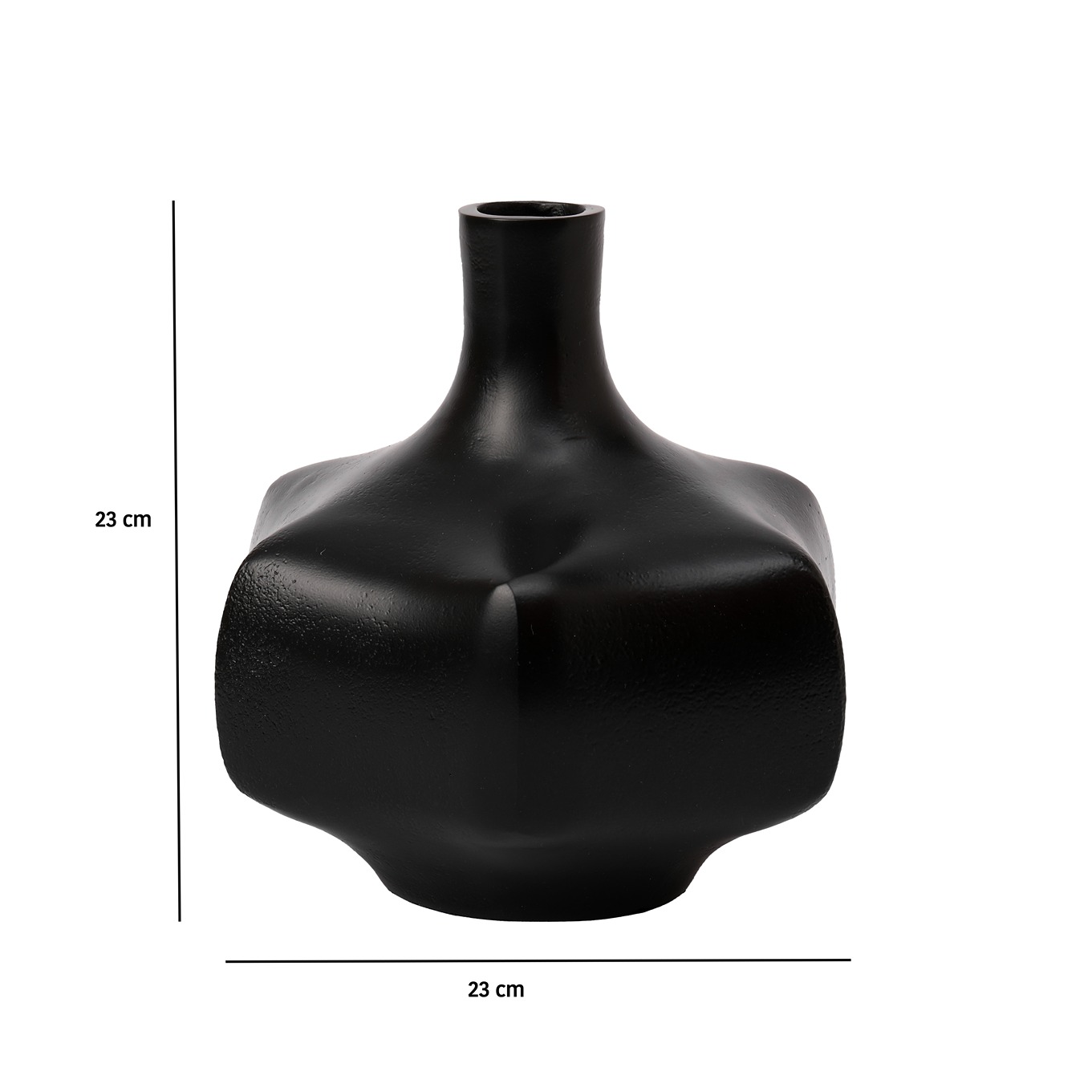 Verdant Metal Black Vase thumbnail 4