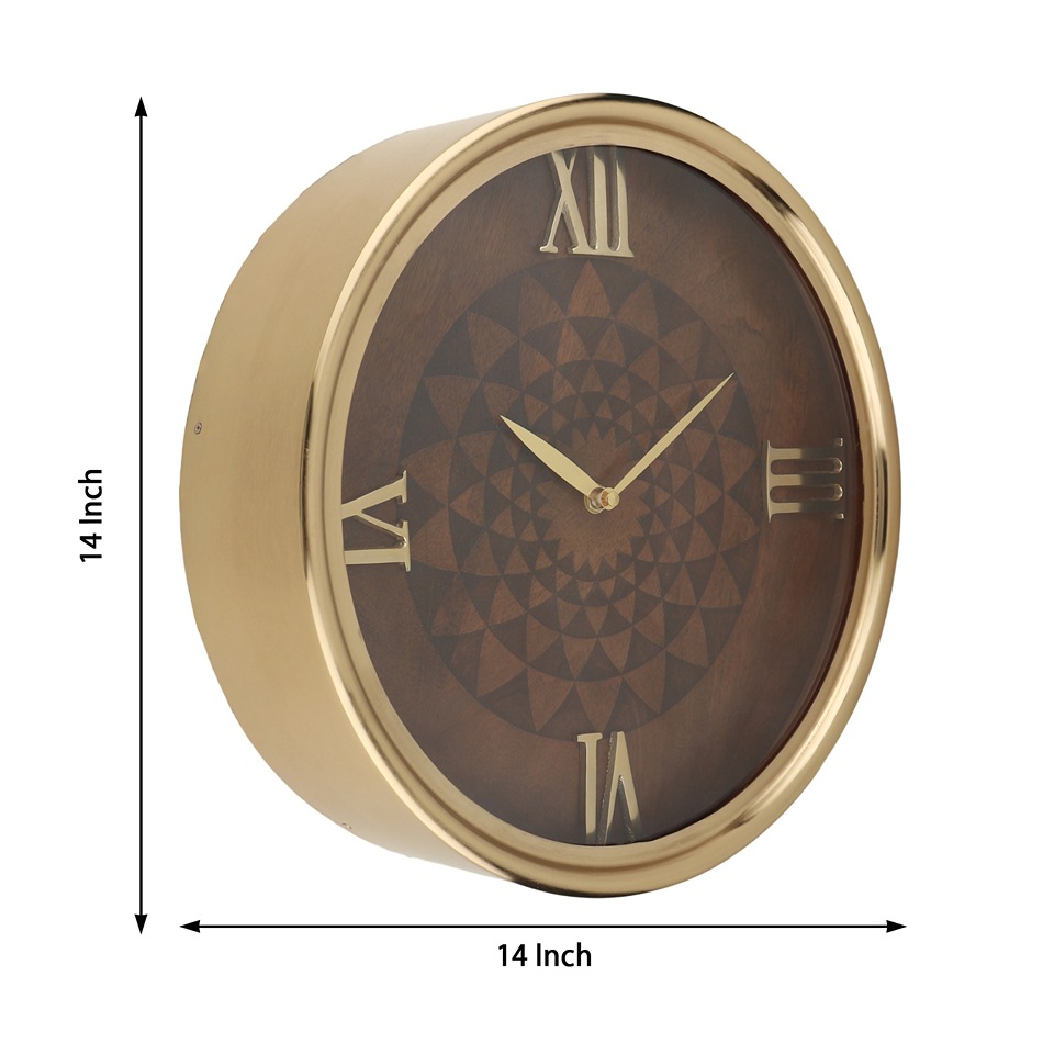 Luxe Woodcraft Wall Clock thumbnail 4