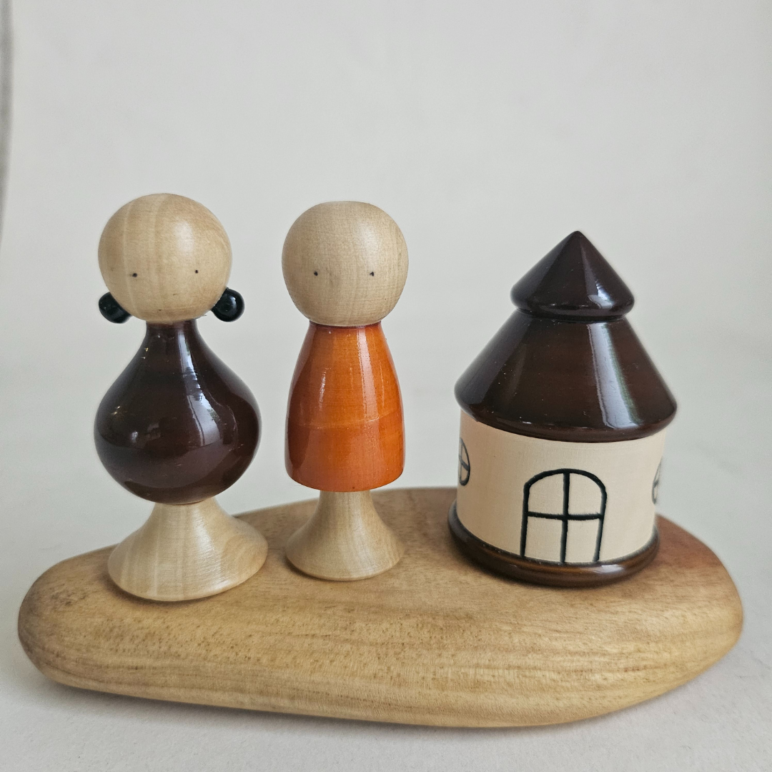 Handcrafted Wooden Cottage Play