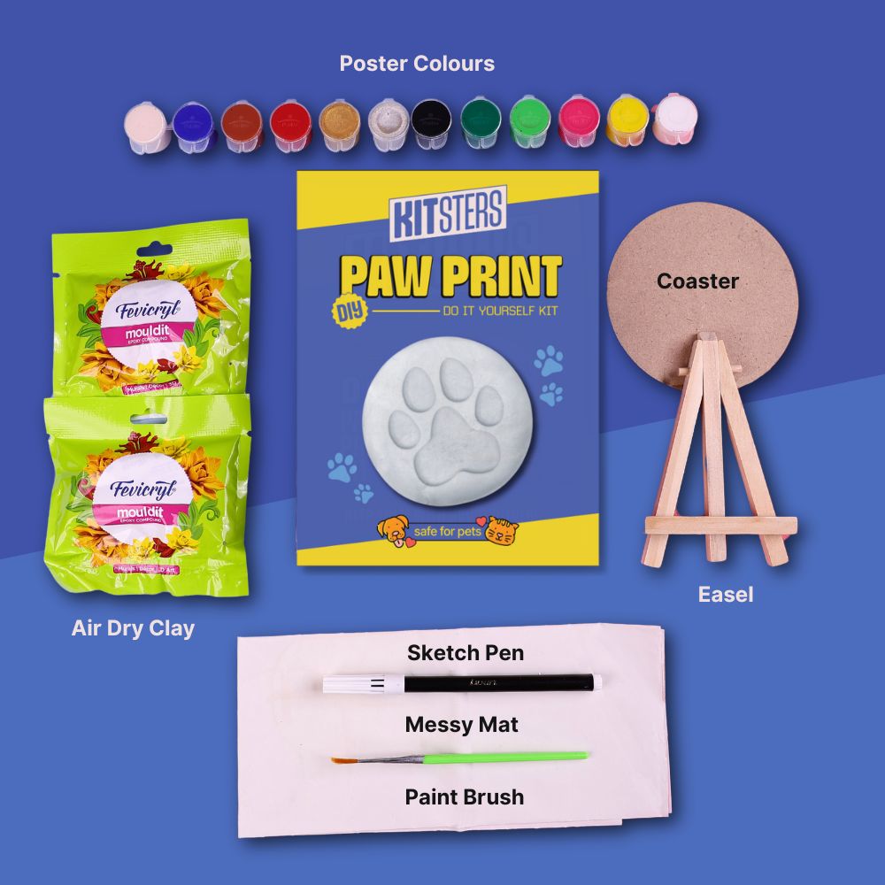 DIY Paw Printing Kit - alternate view