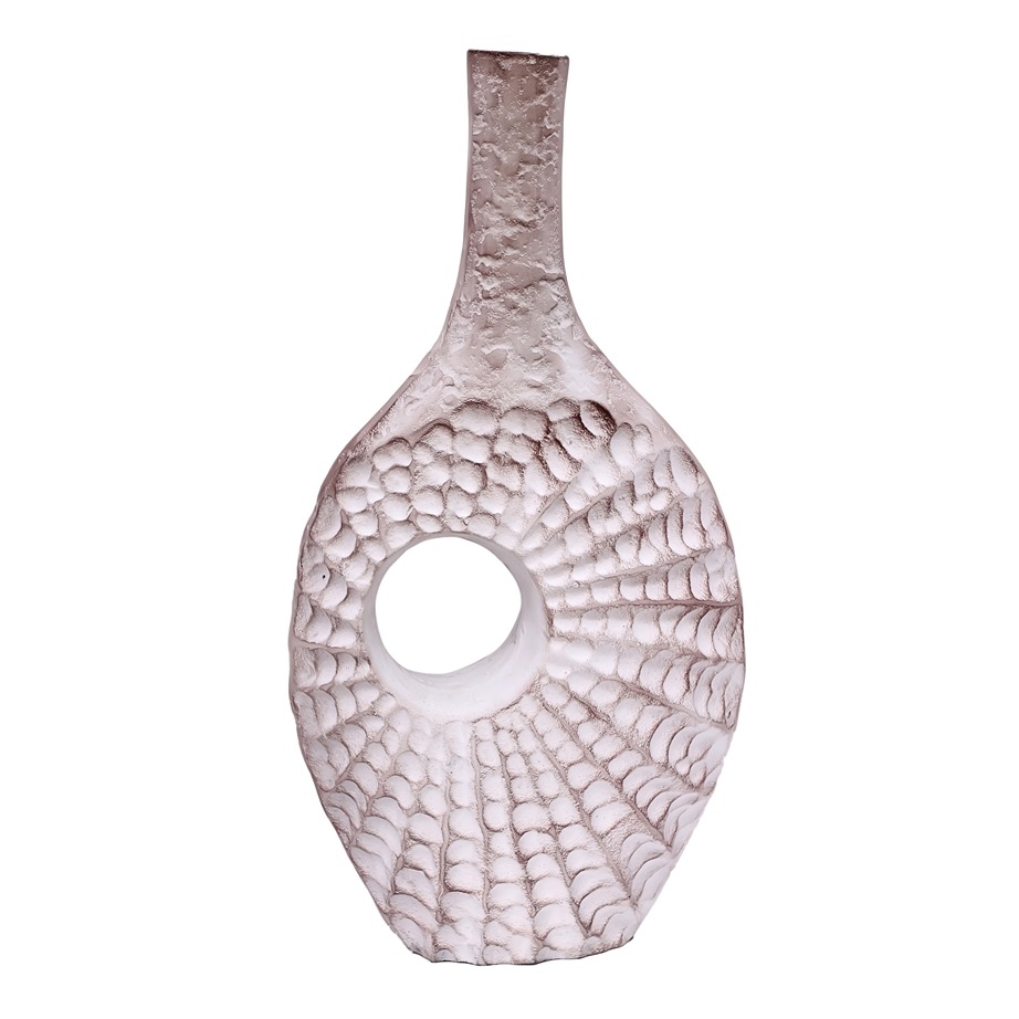 Seashell Serenity Vase - Dirty Pink Large thumbnail 3