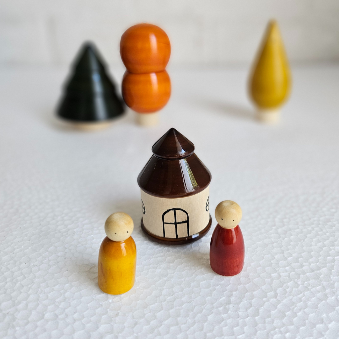 Handcrafted Wooden Cottage Play thumbnail 4