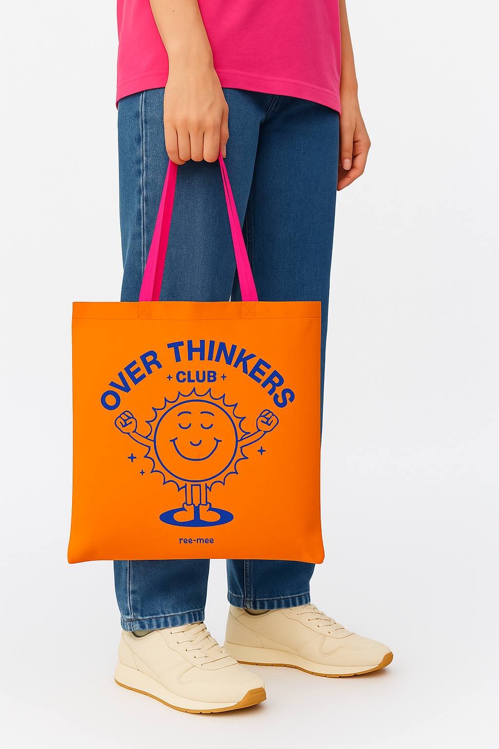 Yellow Tote Bag - Overthinker's Club