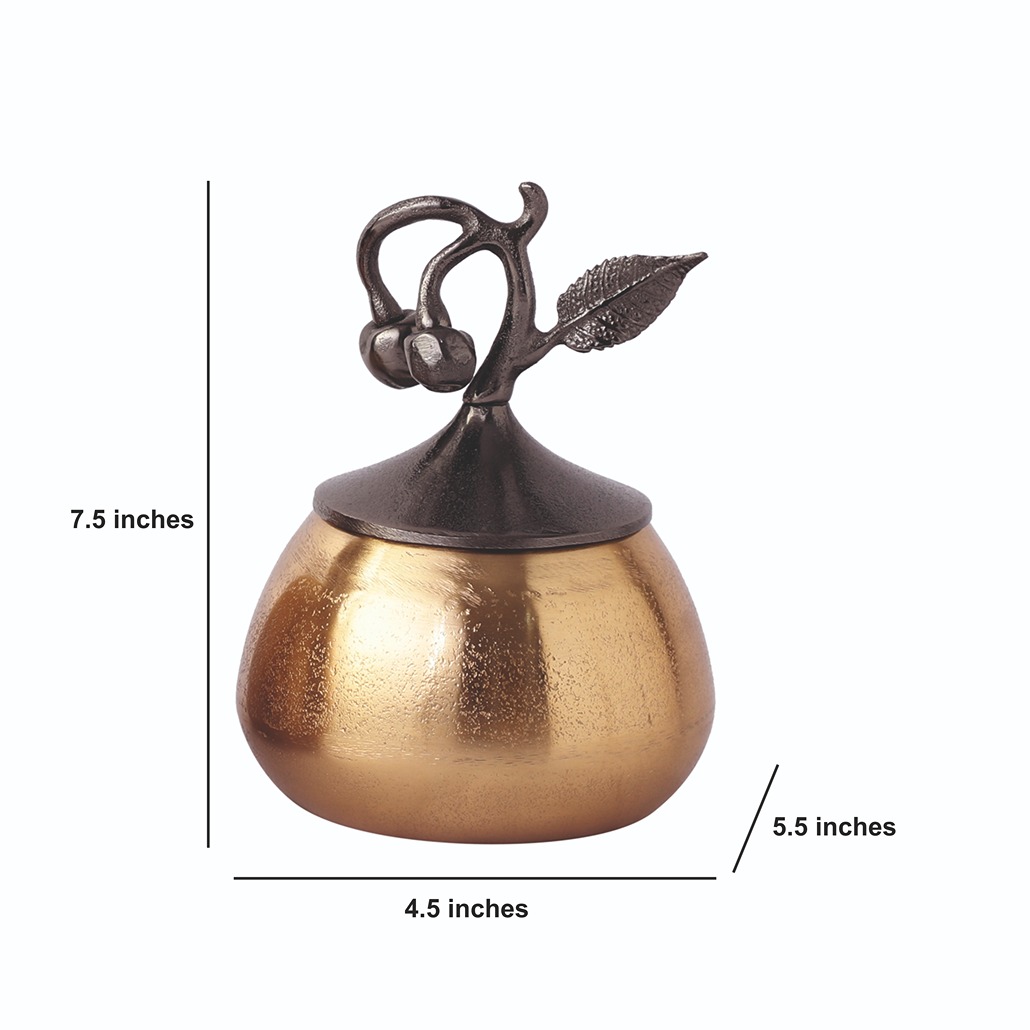 Cherry Vine Gold Décorative Medium Box thumbnail 1