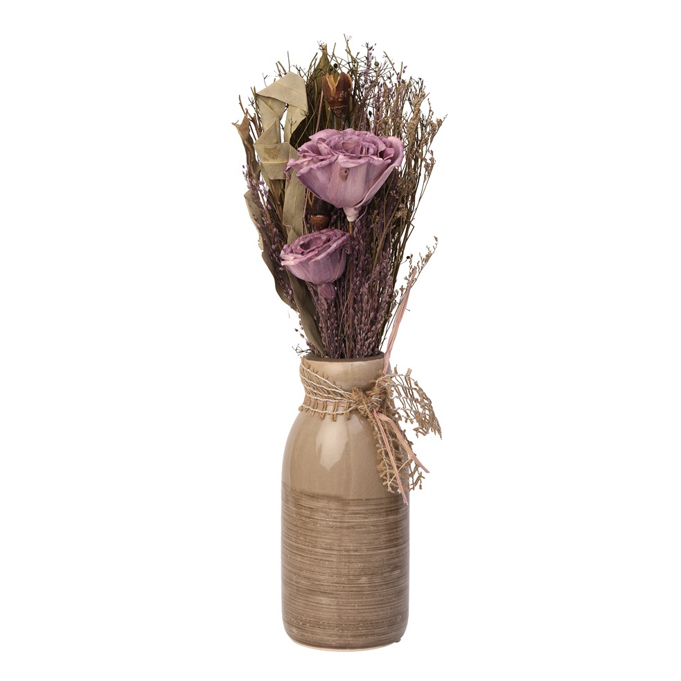 Lea Dried Lavender Flowers & Big Vase - alternate view